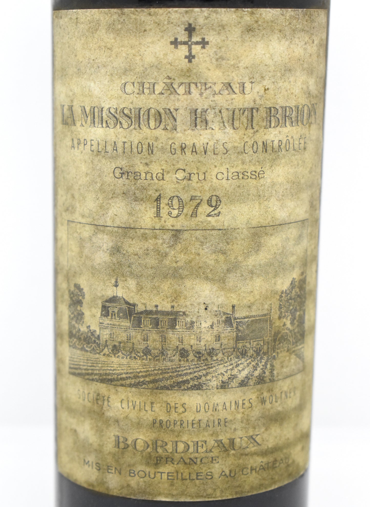 Vin ancien Bordeaux La Mission Haut-Brion 1972