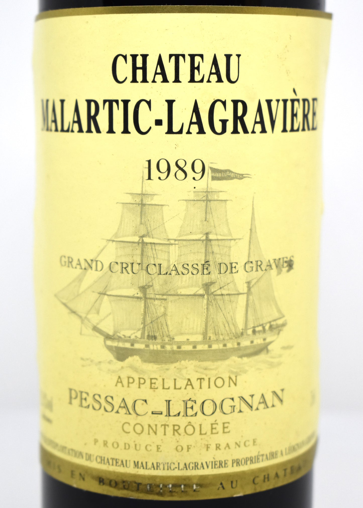 Acheter Château Malartic-Lagravière 1989