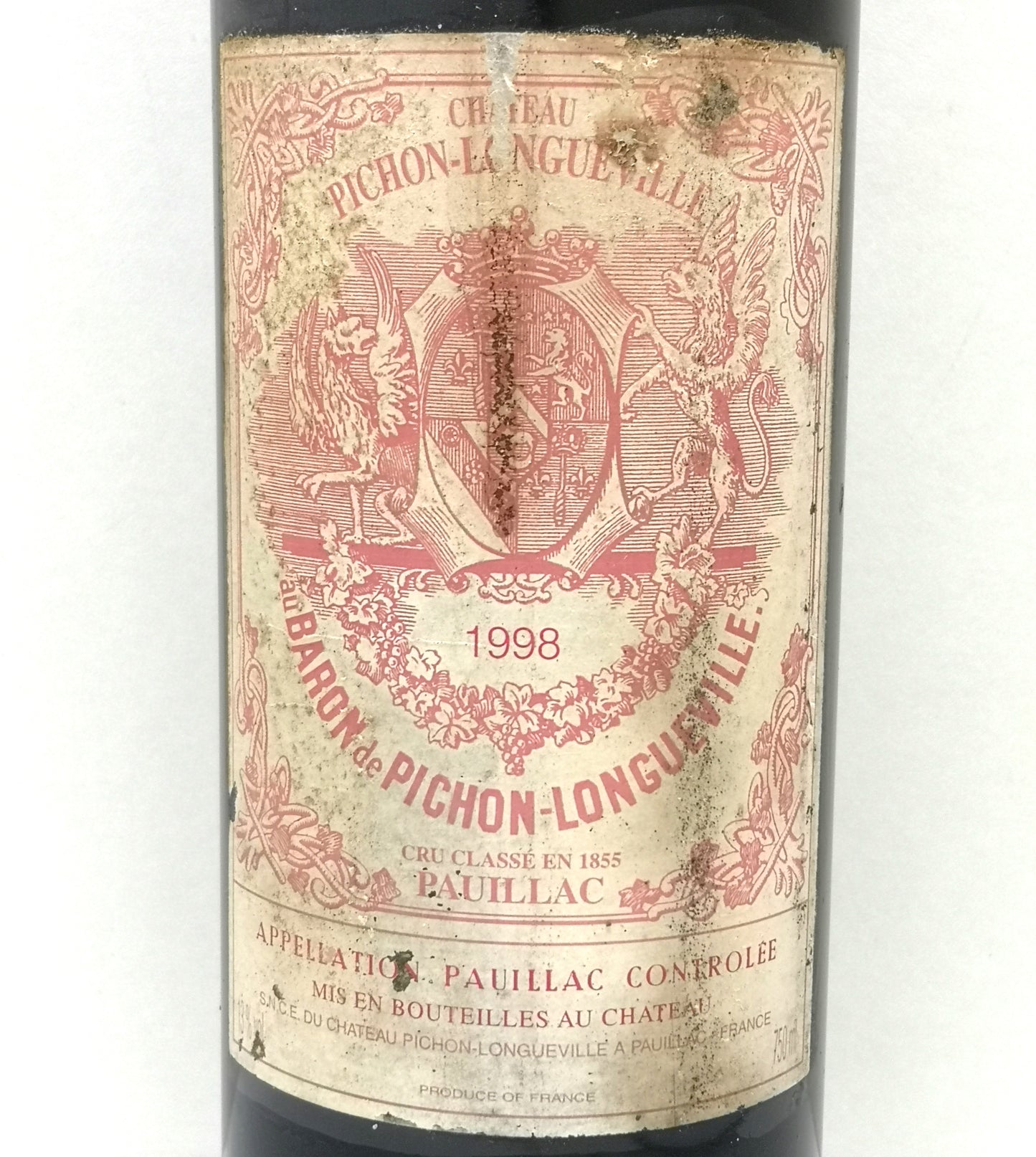 Acheter Château Pichon-Longueville Baron 1998