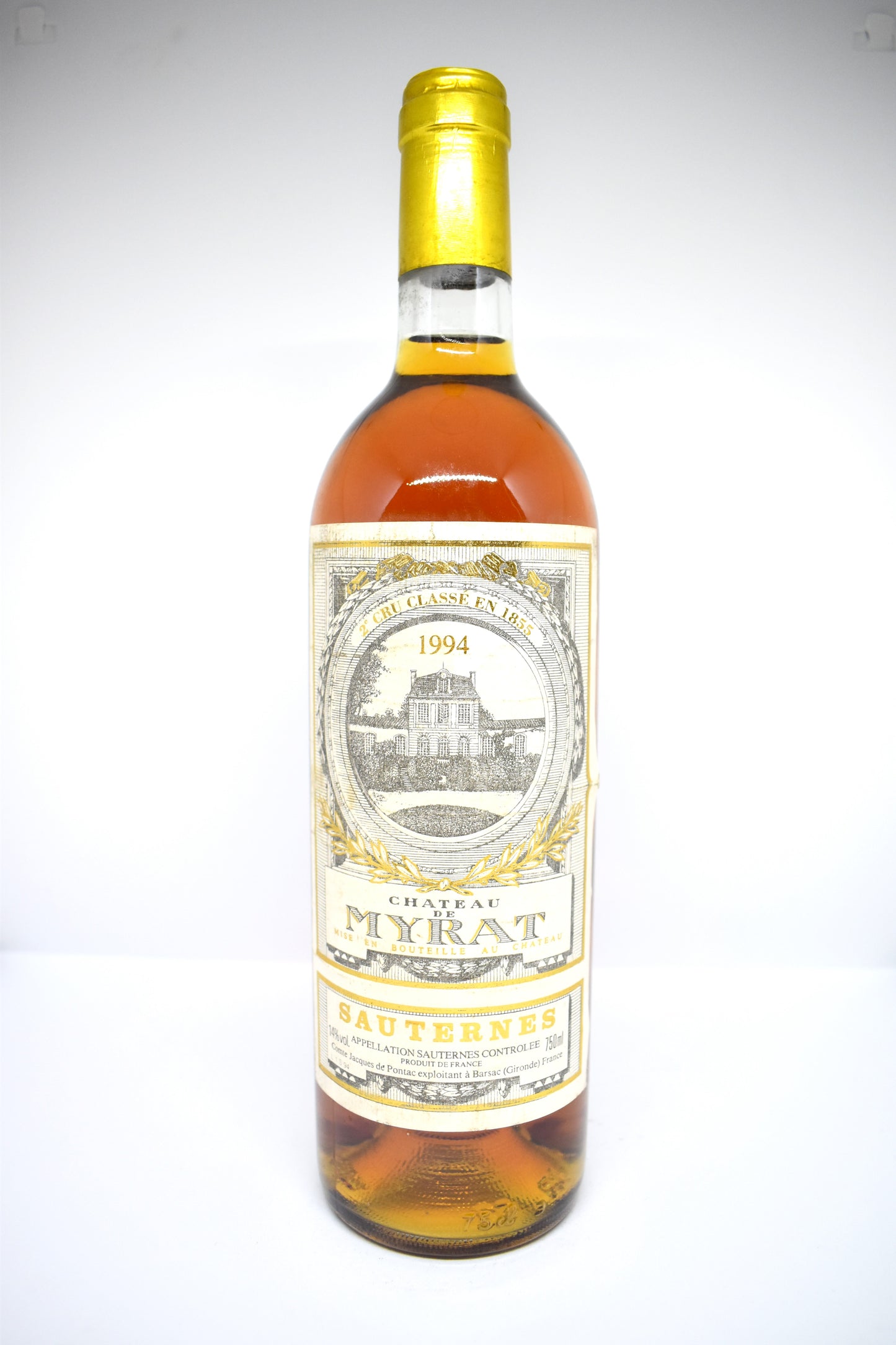 Acheter bouteille de Sauternes de 1994 - Château De Myrat