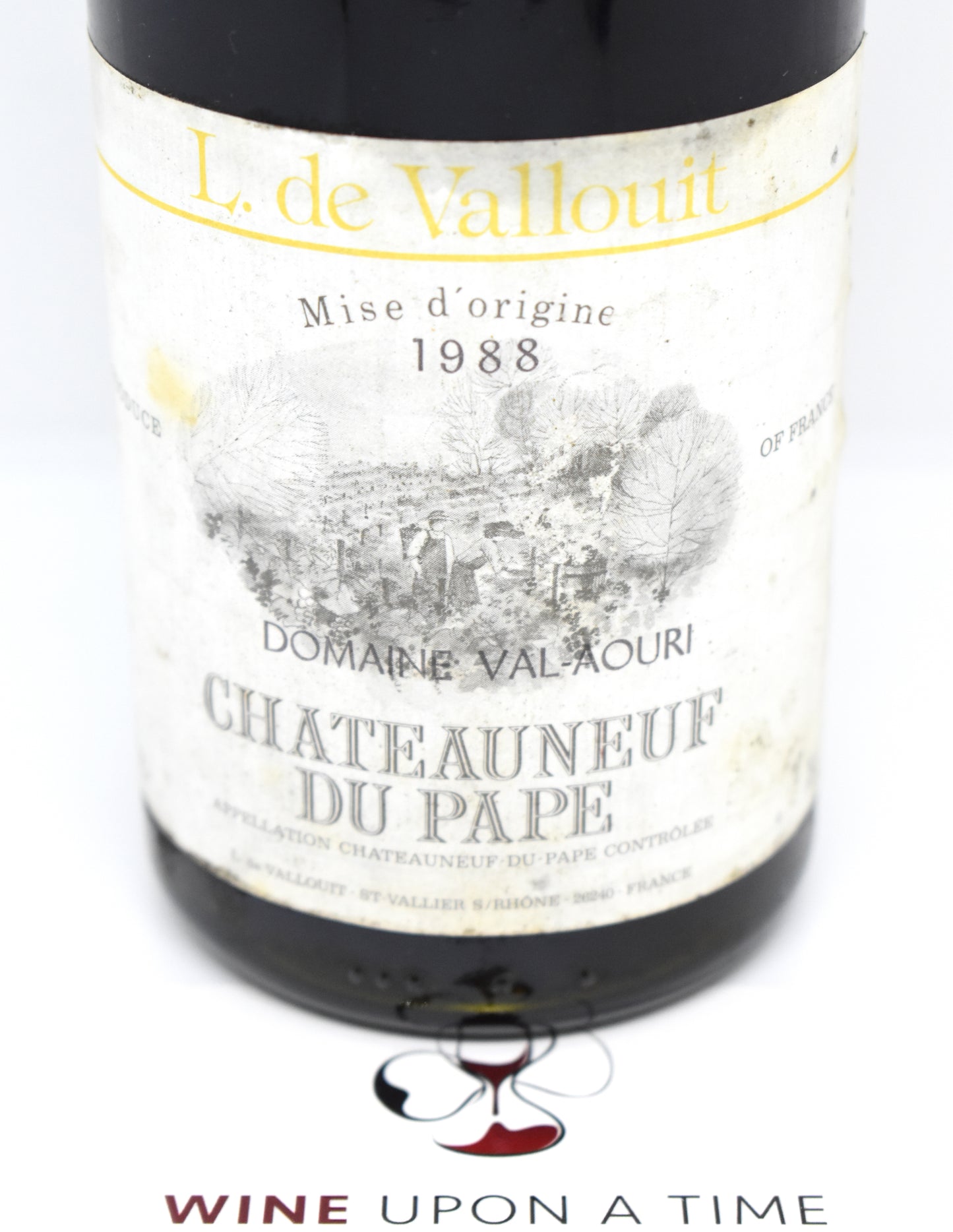 Acheter Châteauneuf-du-Pape 1988 Vallouit prix ?