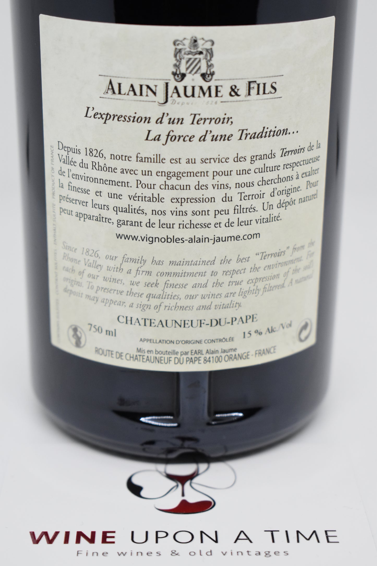 Châteauneuf du Pape original pas trop cher