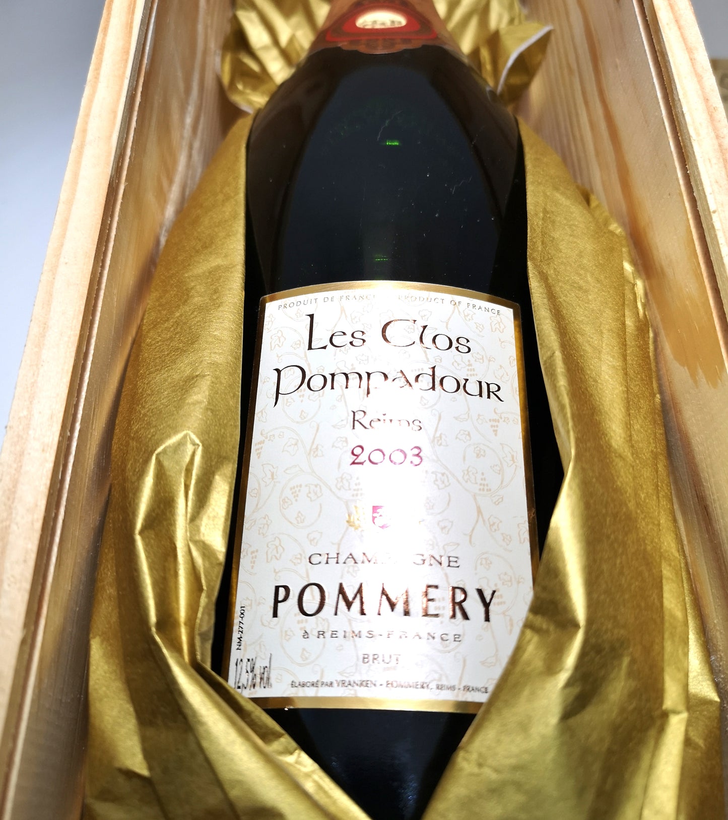 Les Clos Pompadour 2003 - Magnum Box - Champagne Pommery