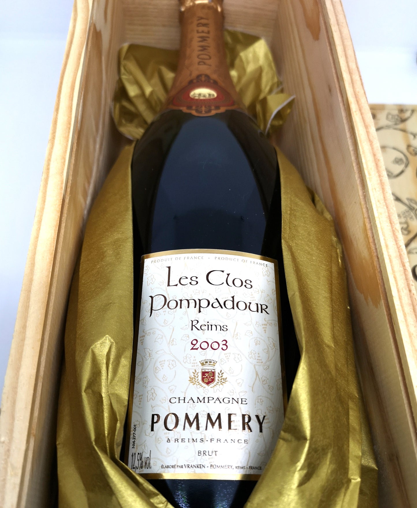Les Clos Pompadour 2003 - Magnum Box - Champagne Pommery