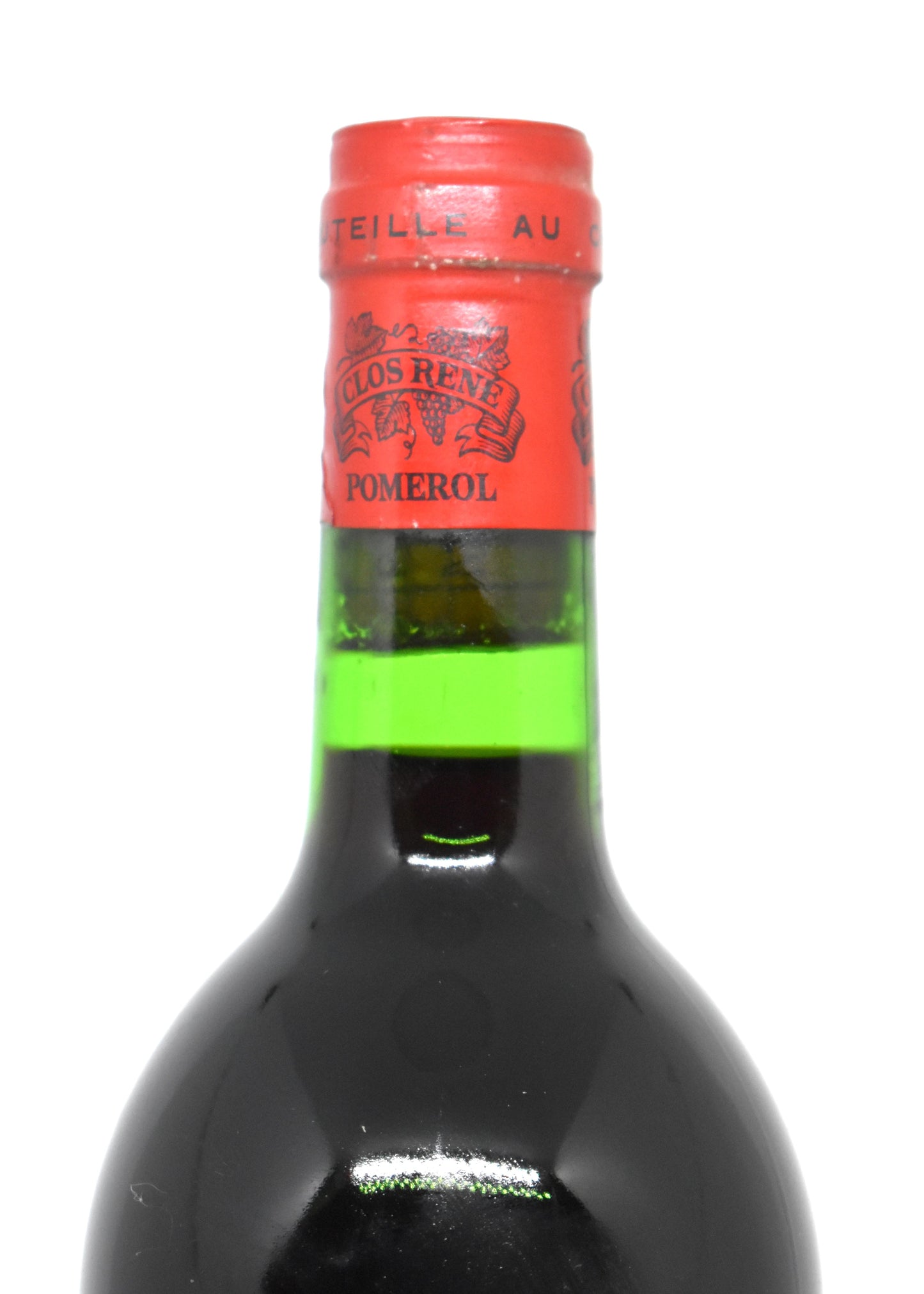 Clos Rene 1976 cork and label condition - Mature Pomerol tasting