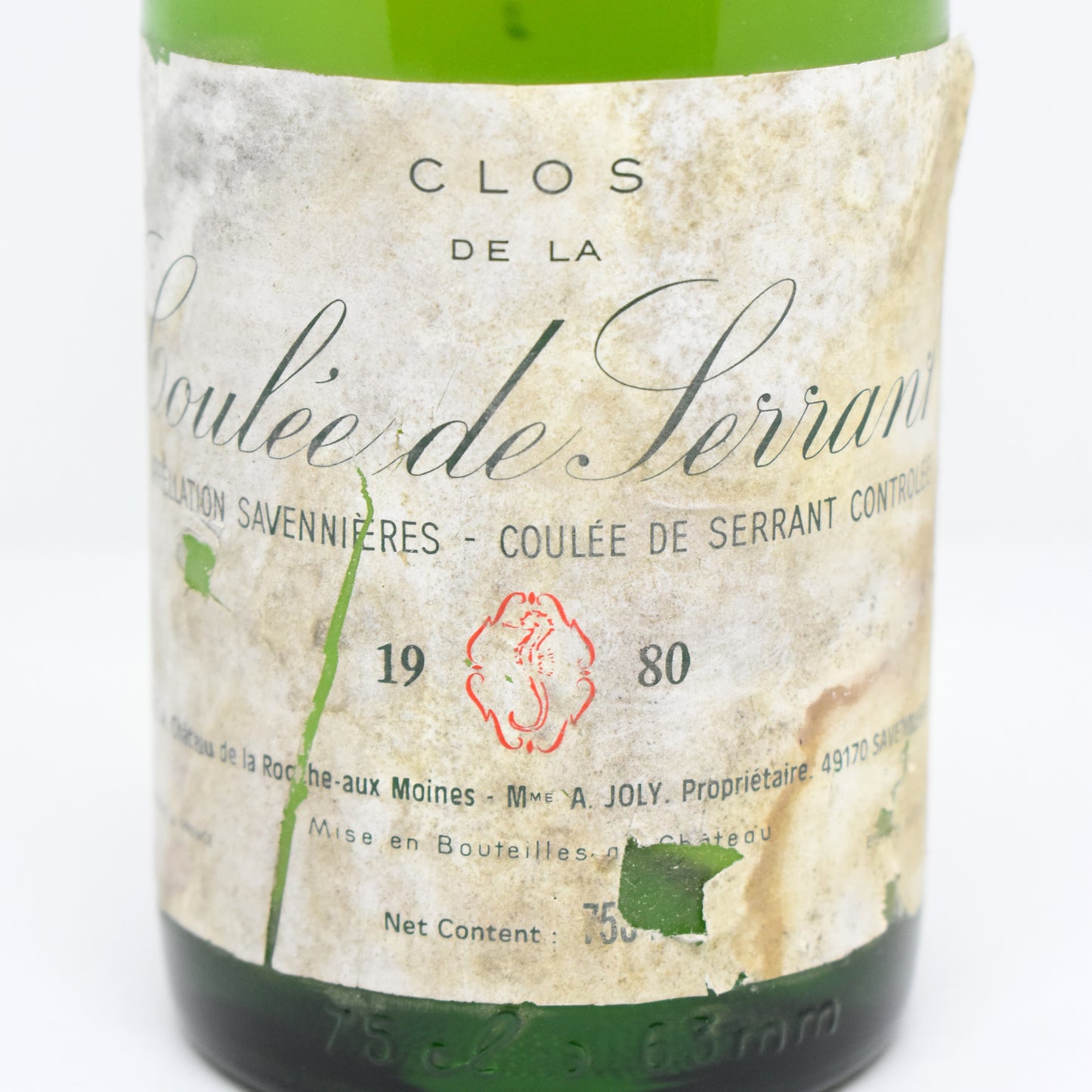 Commander Clos de la coulée de Serrant 1980 - Nicolas Joly