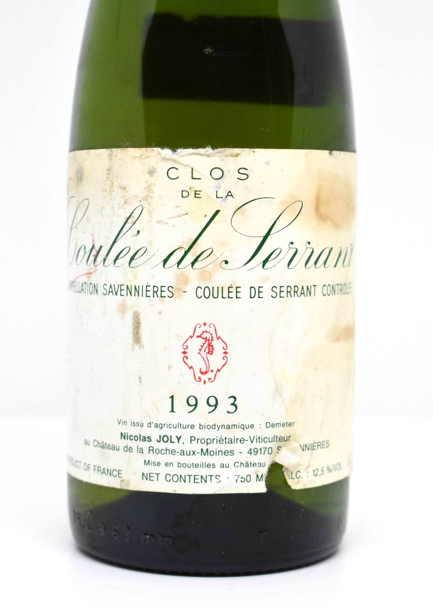 Acheter Clos de la Coulée de Serrant 1993 biodynamie
