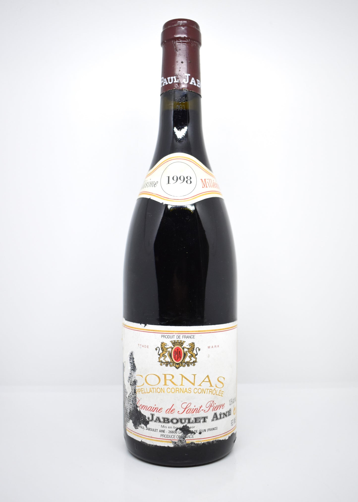 Syrah 1998 Cornas cadeau anniversaire