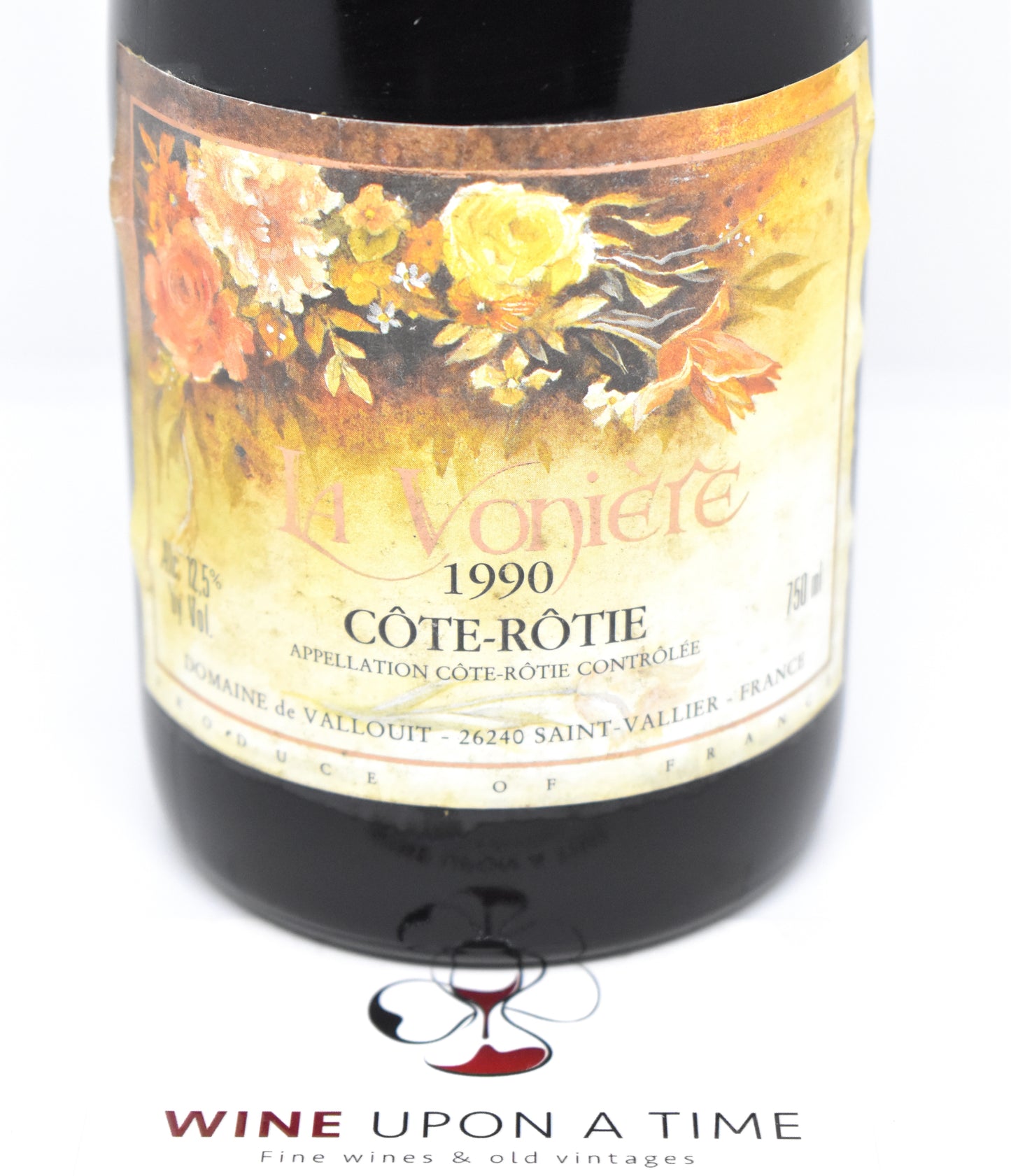 Côte-Rôtie Vallouit 1990 idéale pour verticales