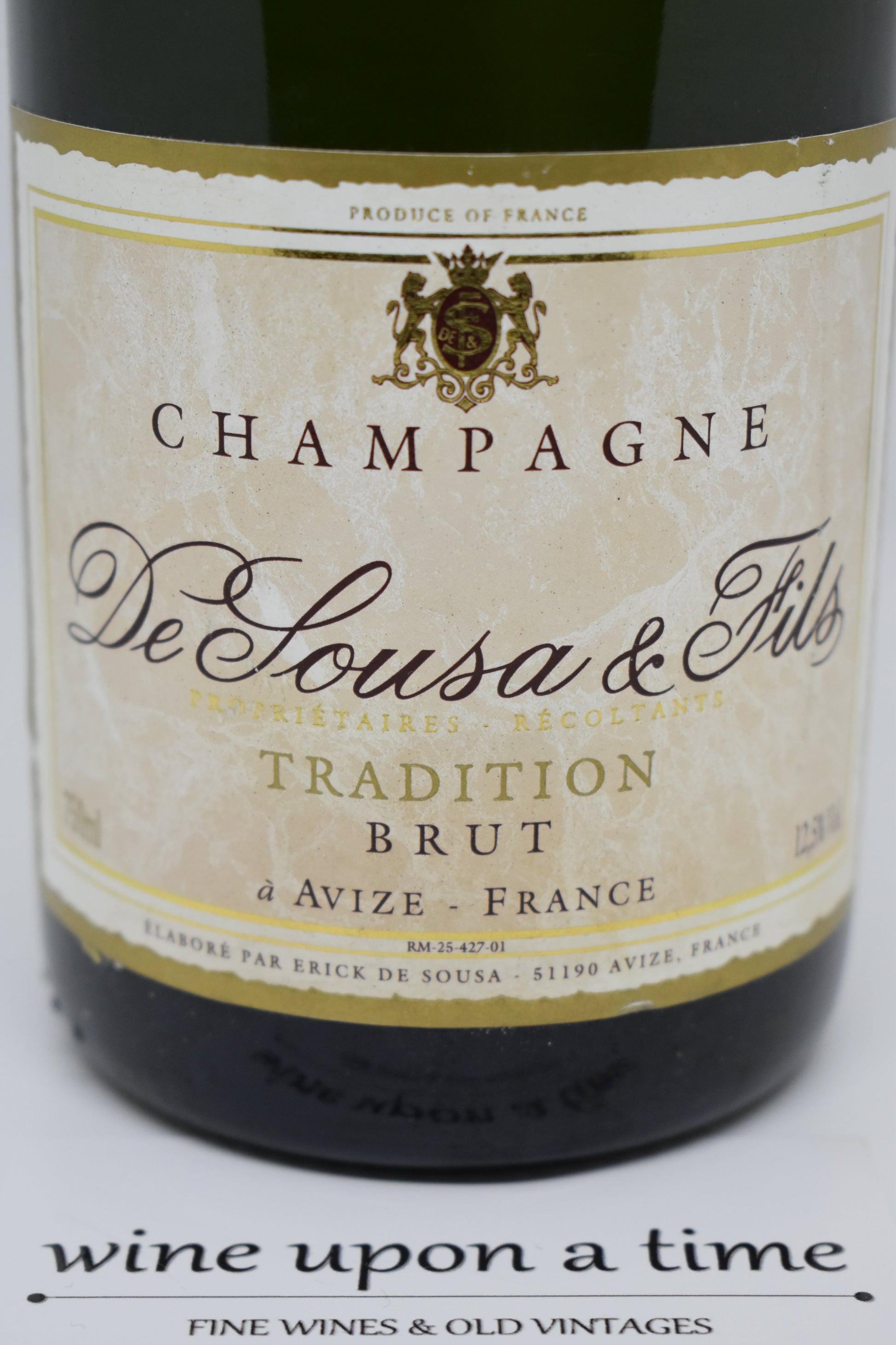 De Sousa Brut Tradition, dégorgé 2005, Champagne mature, dégustation originale