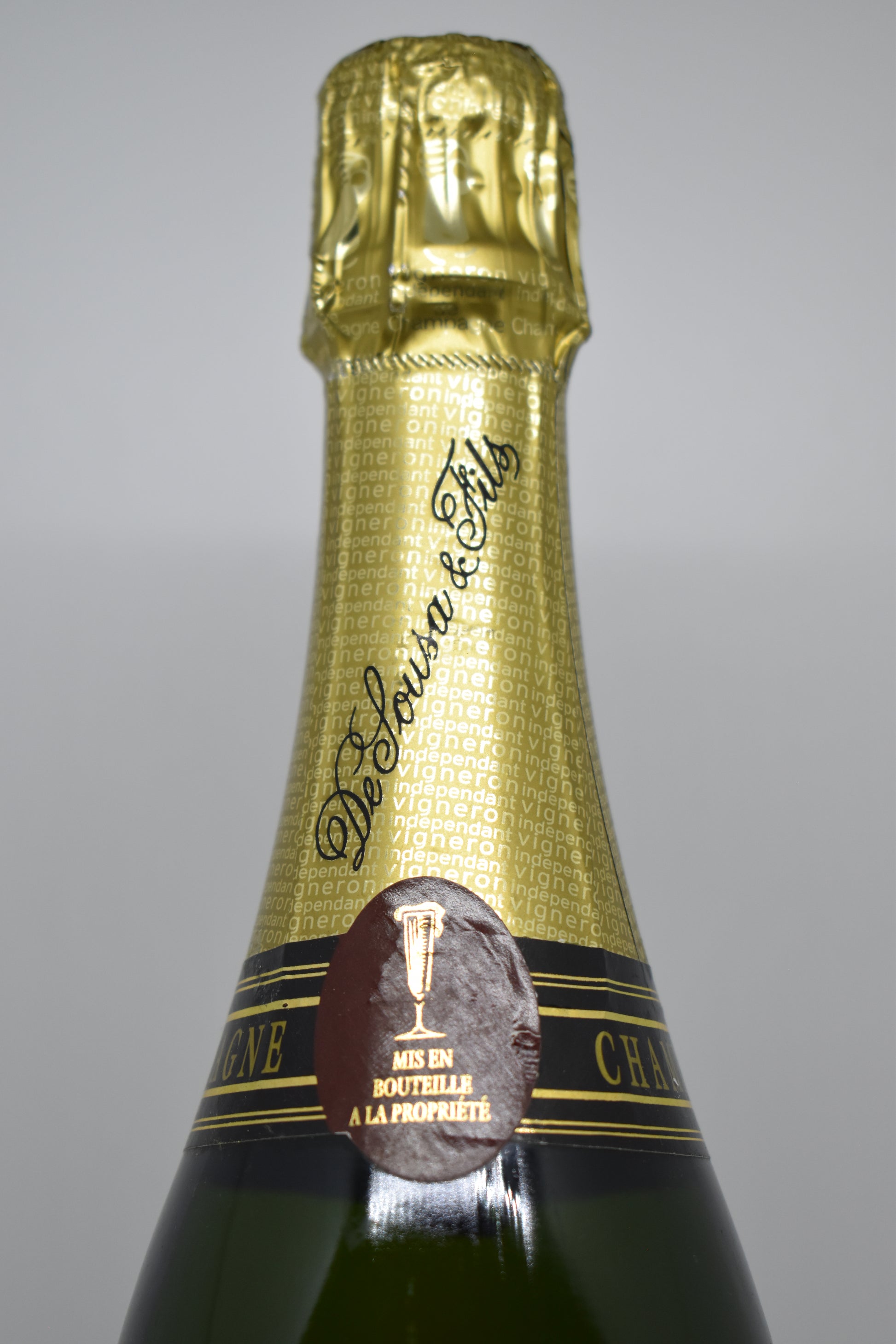 Champagne dégorgé 2005, De Sousa Brut Tradition, livraison rapide France