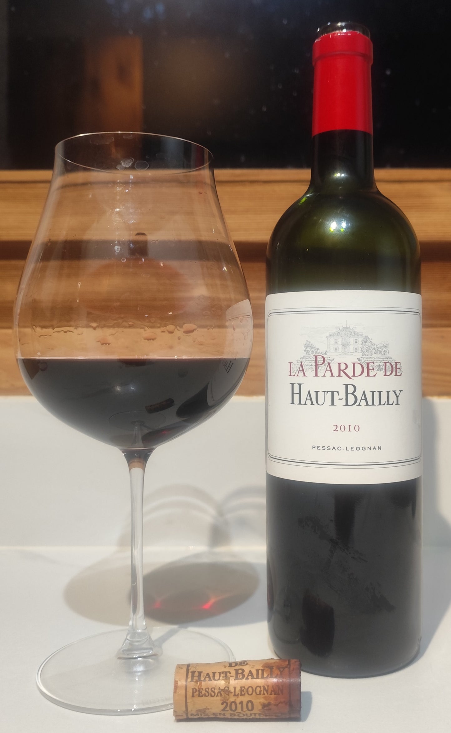 Dégustation Haut Bailly 2010 - La Parde