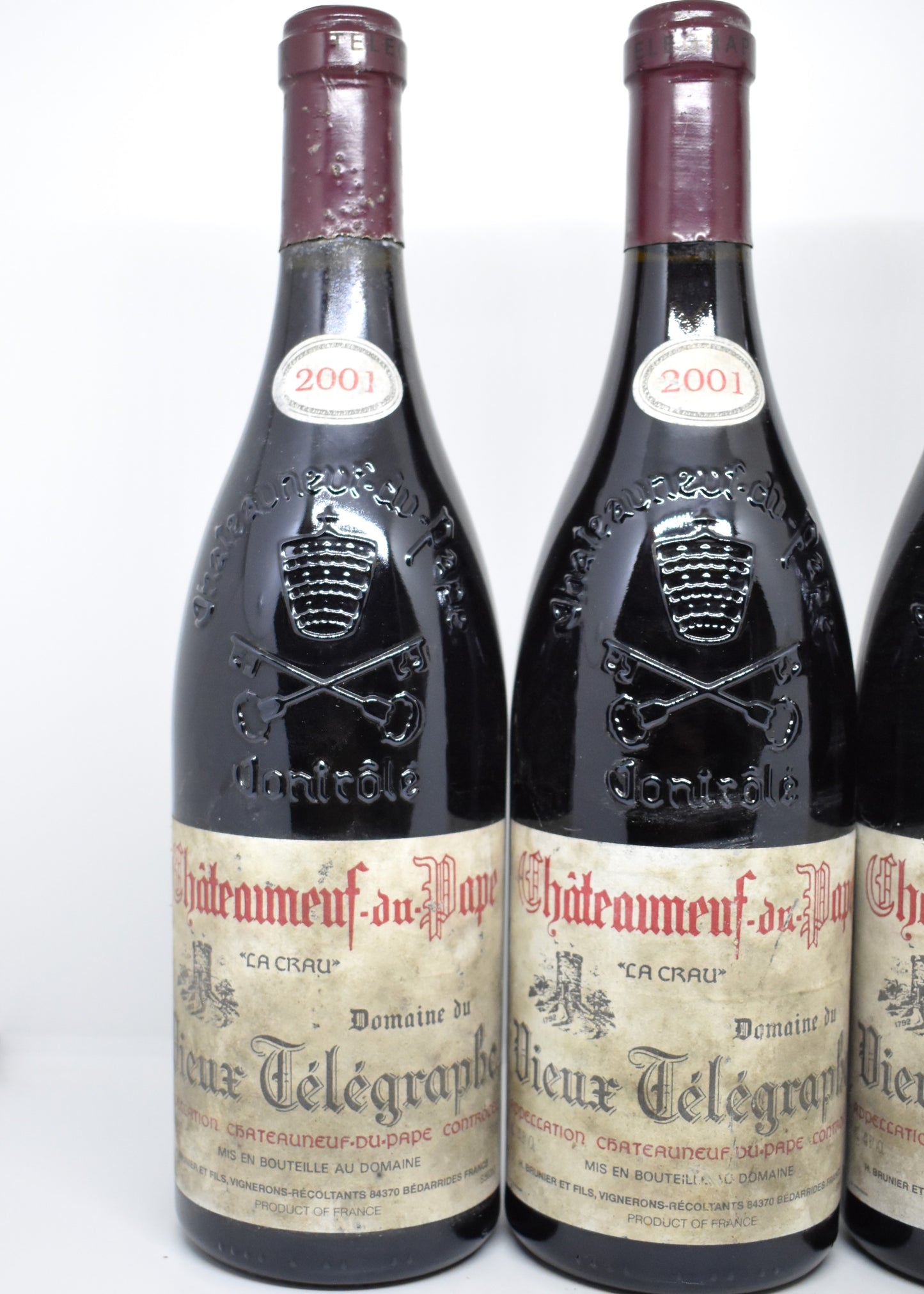 Châteauneuf-du-Pape 2001 vin de collection