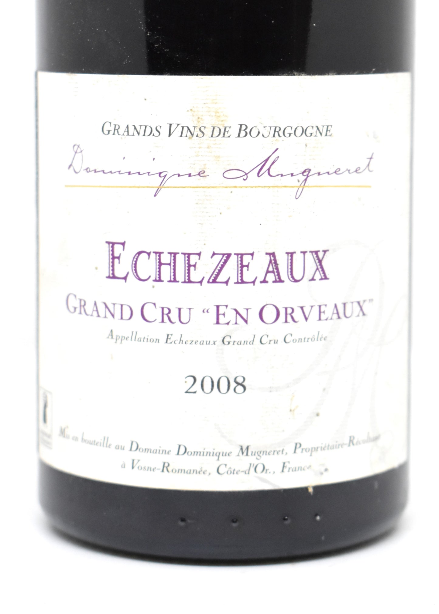 Acheter Échezeaux 2008 Domaine Mugneret
