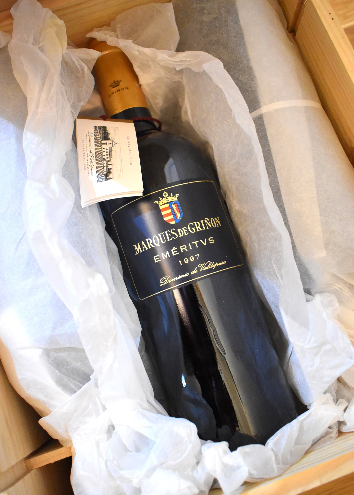 Eméritus 1997, Dominio de Valdepusa, cadeau 1997, Espagne haut de gamme