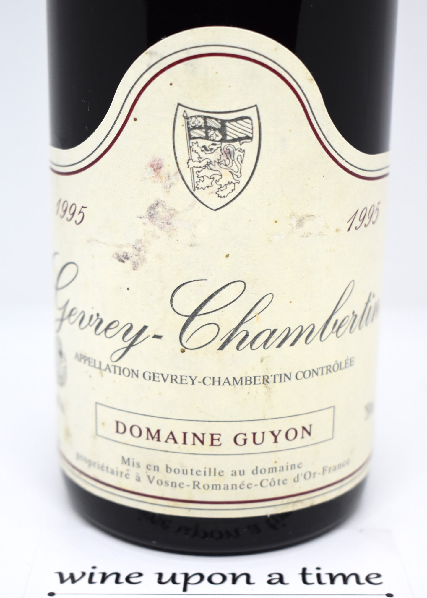 Gevrey-Chambertin 1995, structure classique, dégustation Côte de Nuits