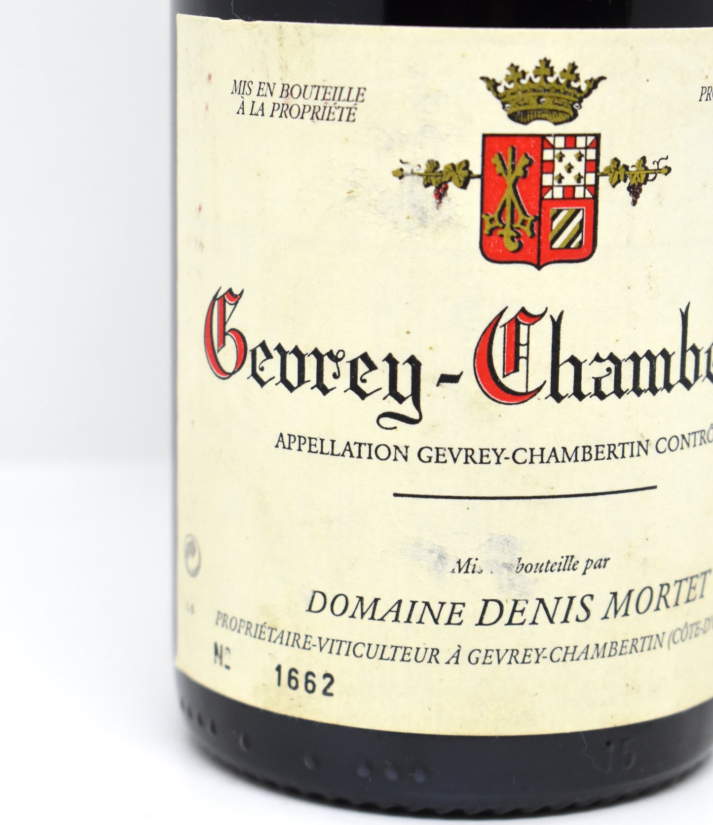 Collection vin Denis Mortet 2000