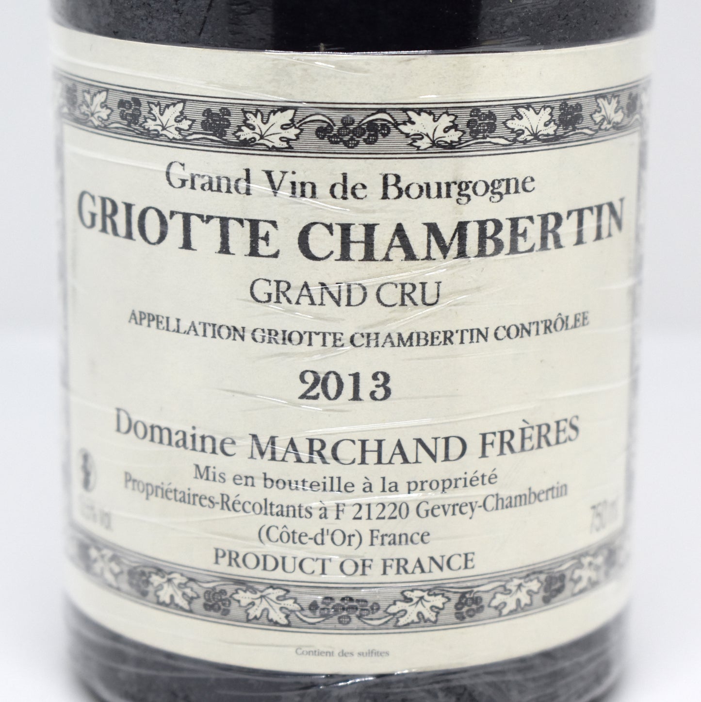 Prix Griotte-Chambertin Grand Cru 2013