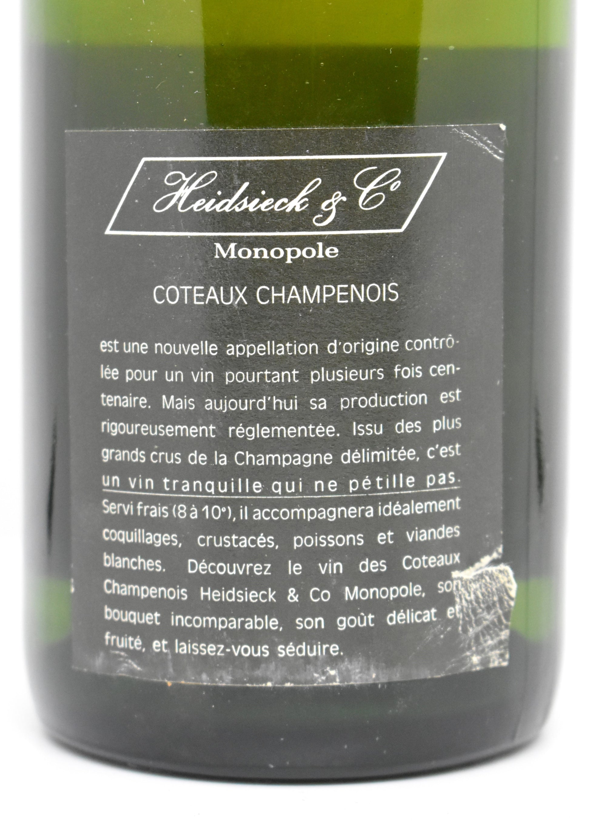 Coteaux Champenois années 1980