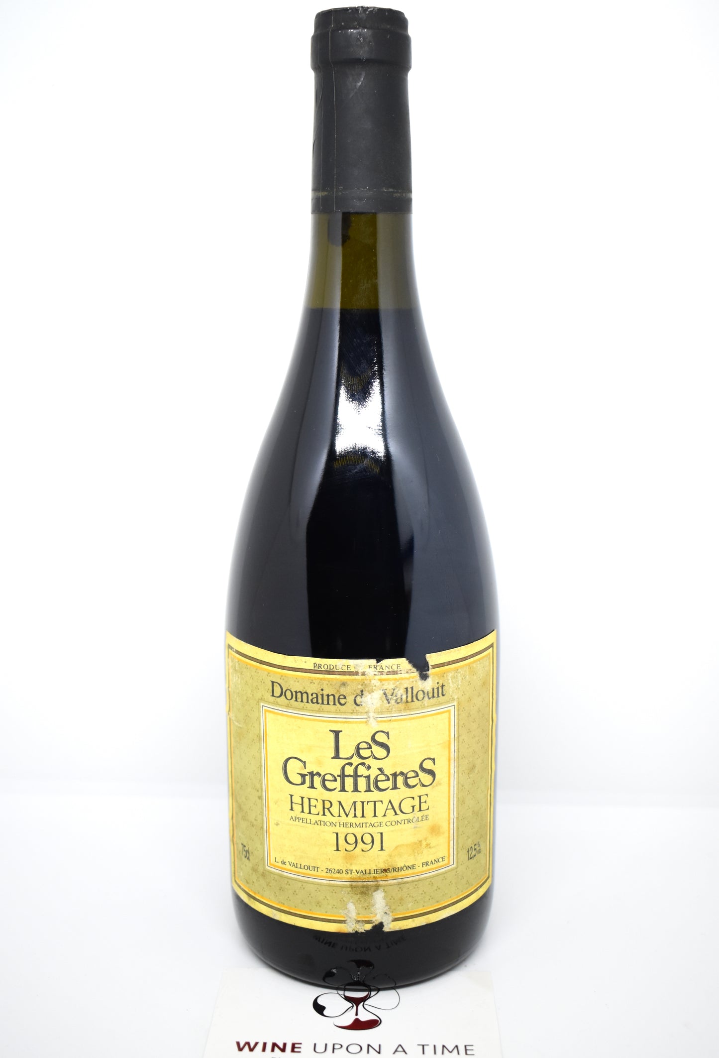Grand vin rouge de 1991 - Hermitage Les Greffieres