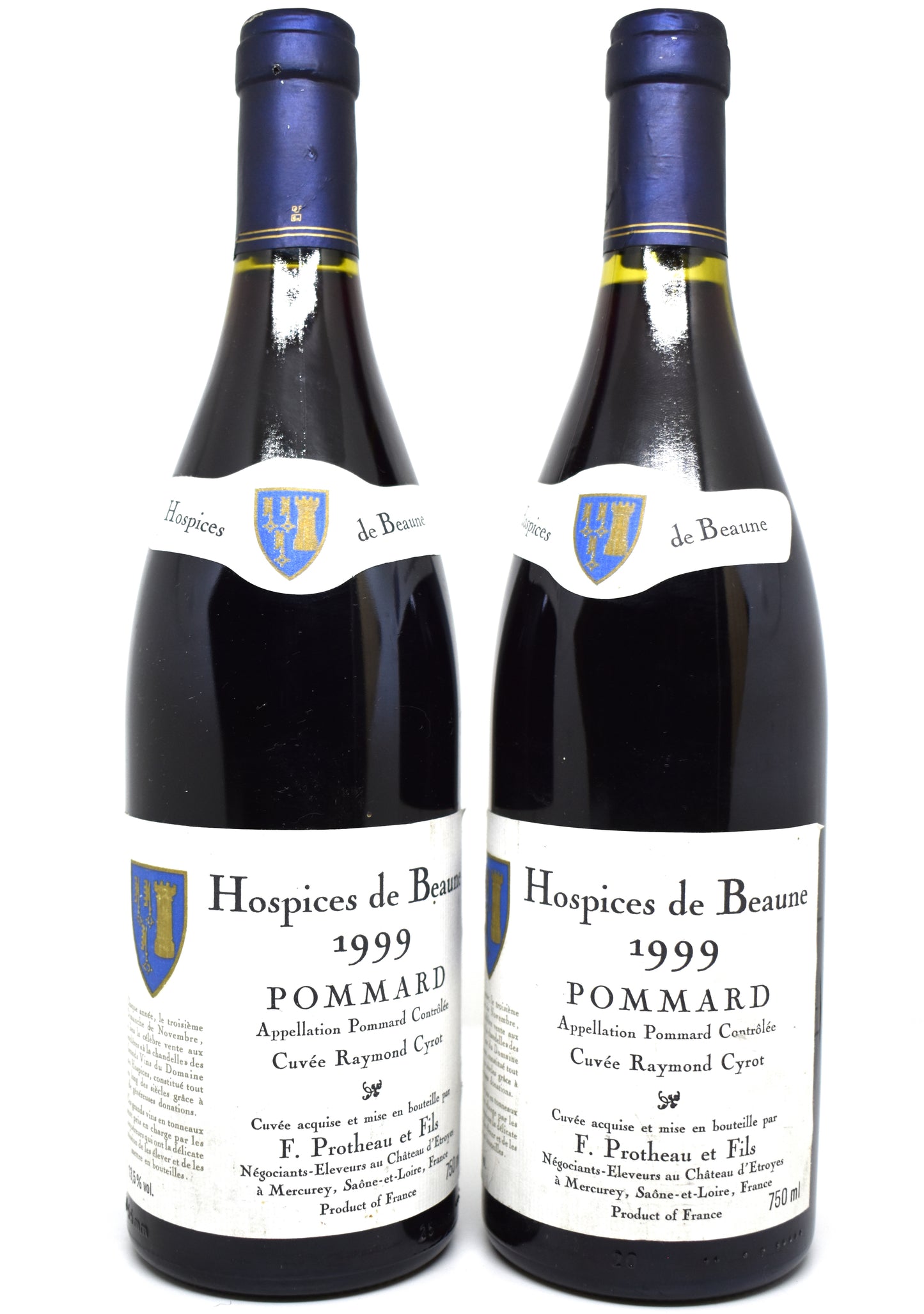 Commander bouteille de Pommard de 1999