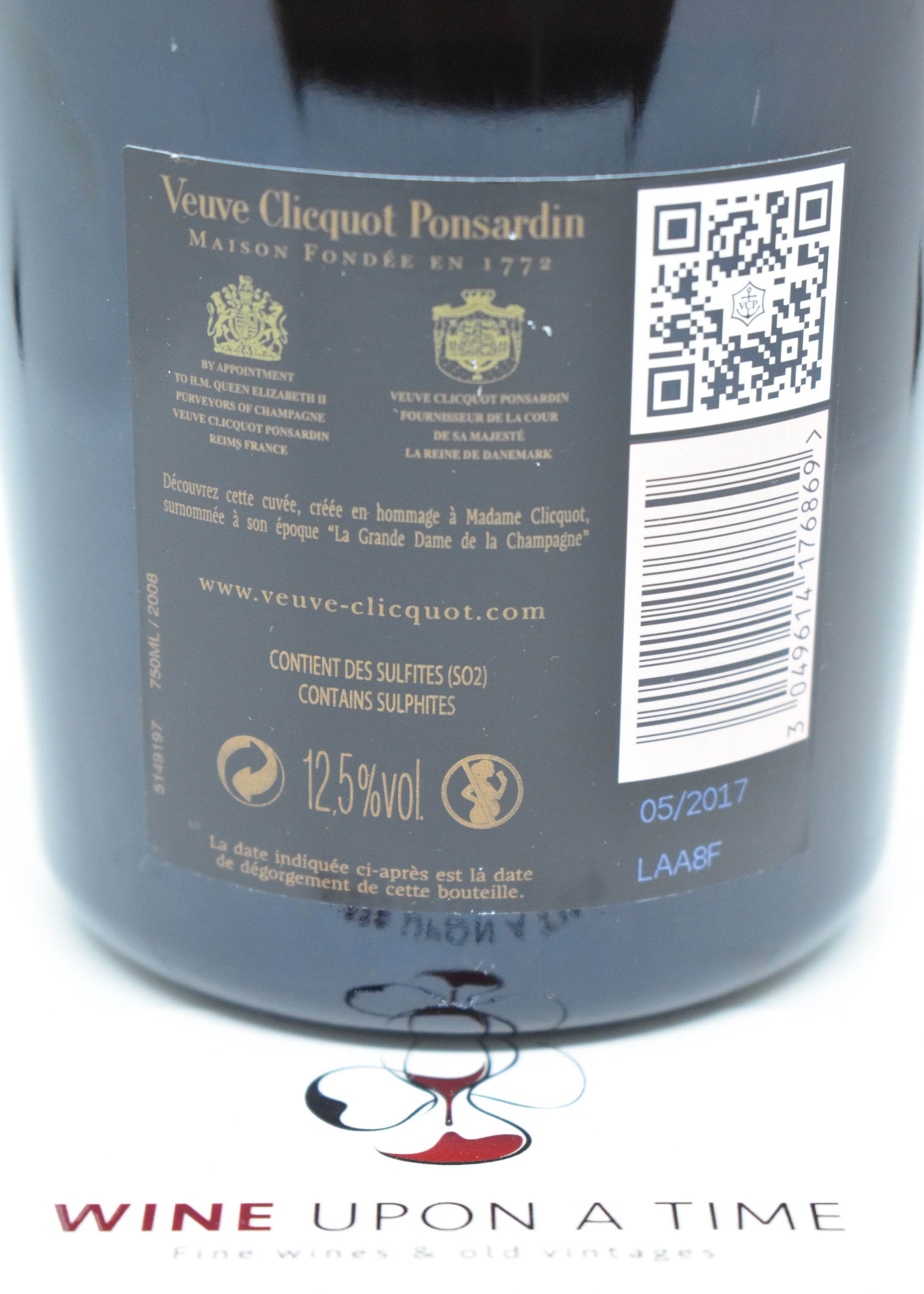 Déguster un Champagne rosé millésime 2008 Veuve Clicquot
