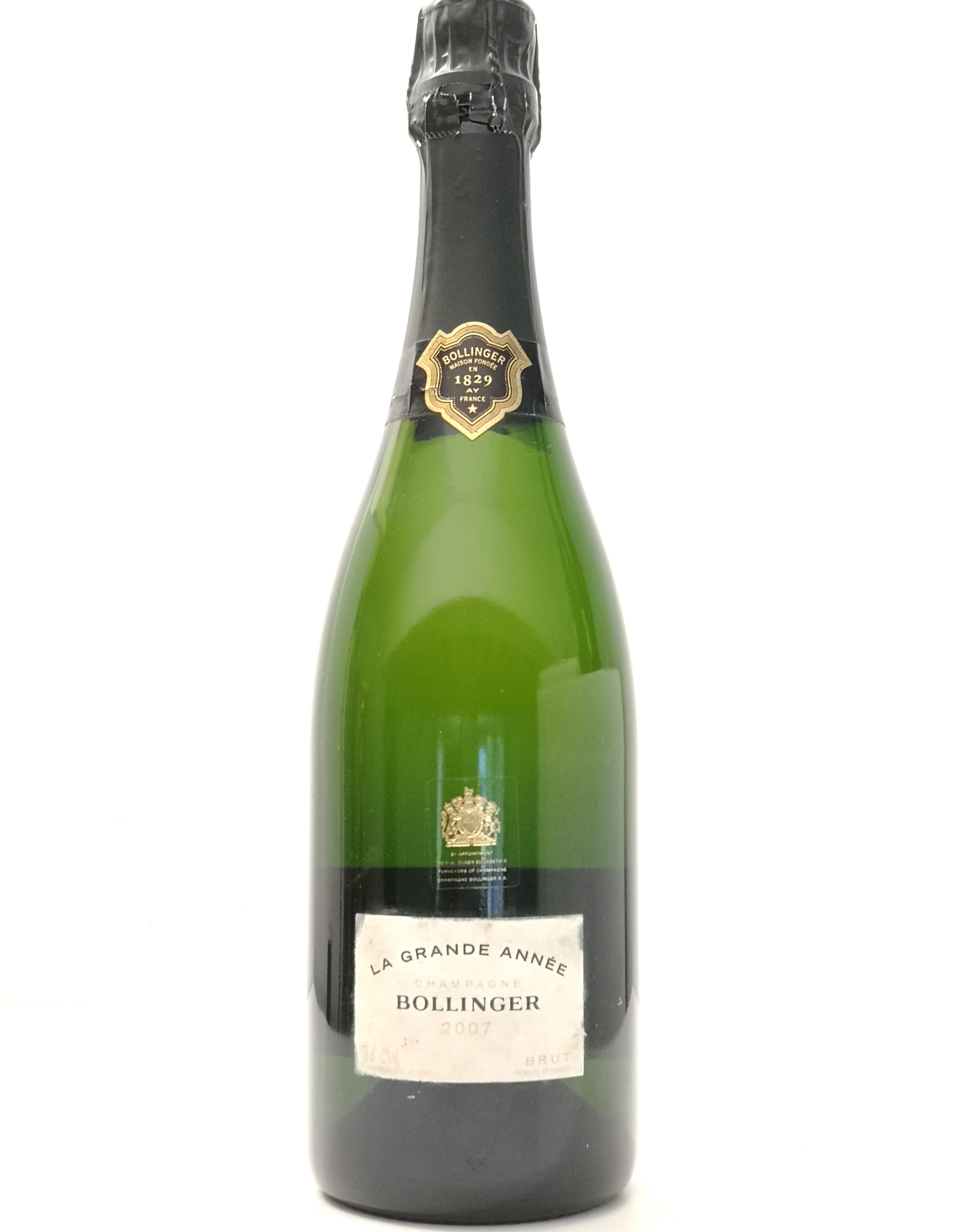 Champagne de James Bond - Vin effervescent d’exception Bollinger 2007