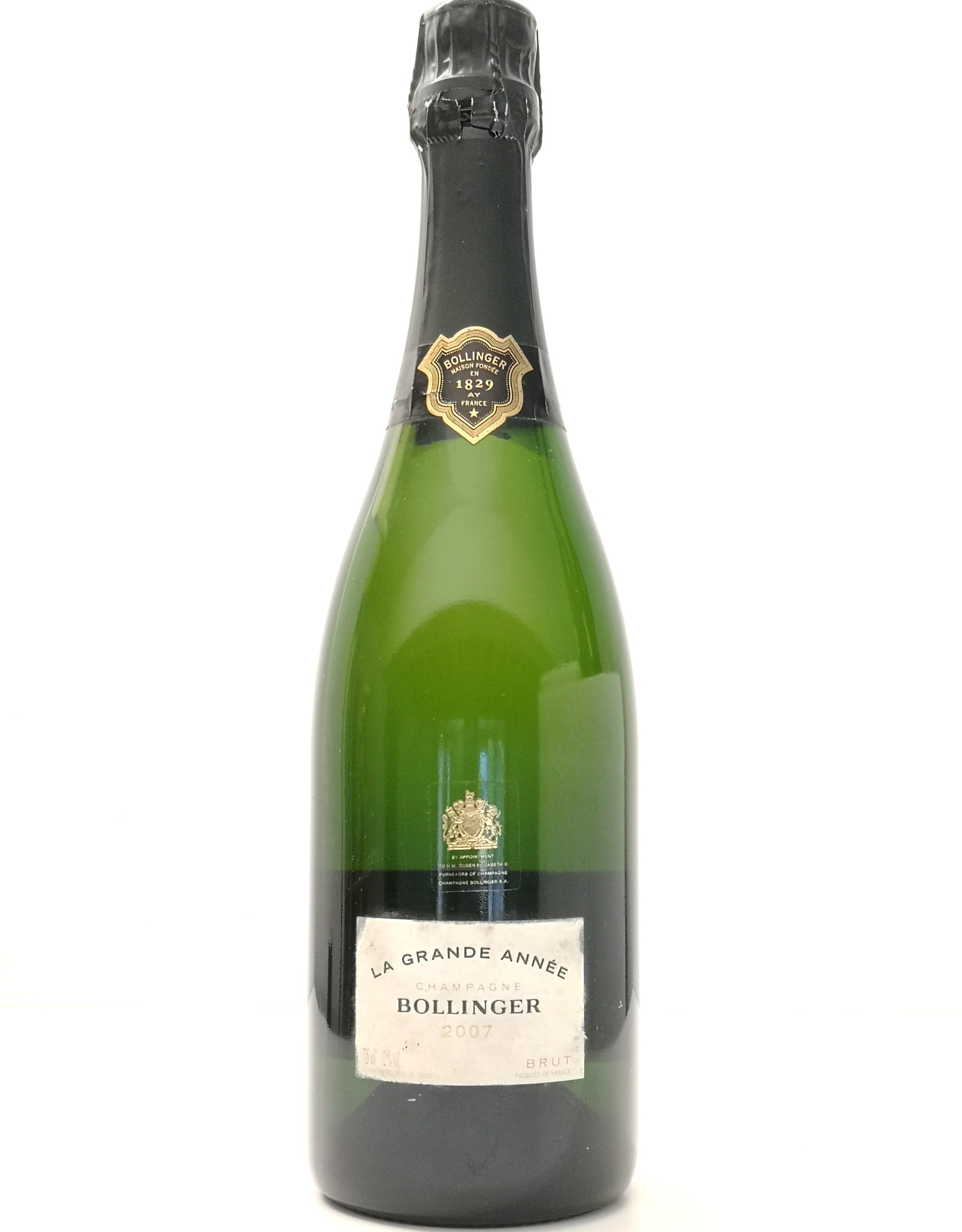 Champagne de garde de 2007 - La Grande Année de Bollinger