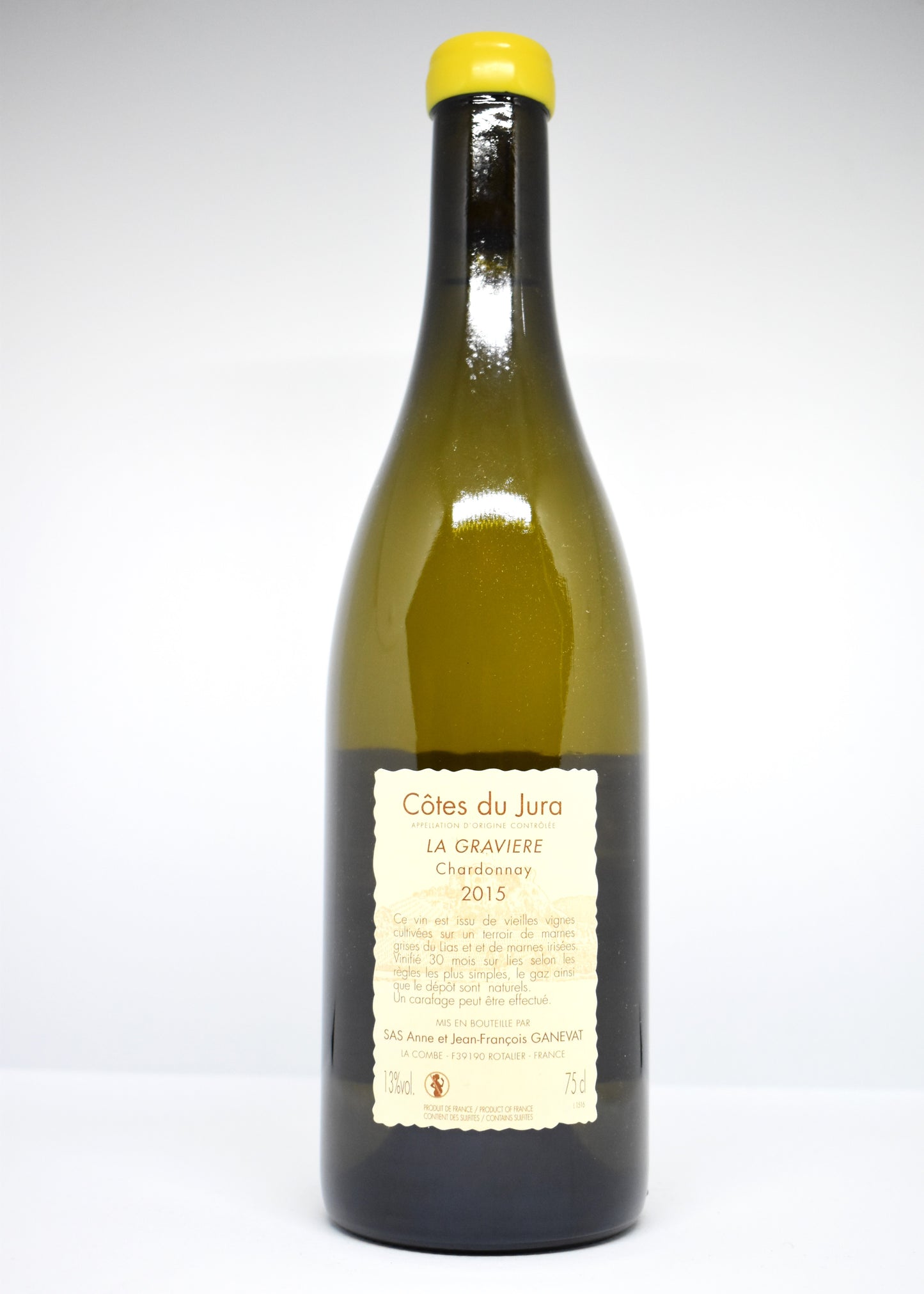 The Gravière 2015 Chardonnay Côtes du Jura - Jean-François Ganevat