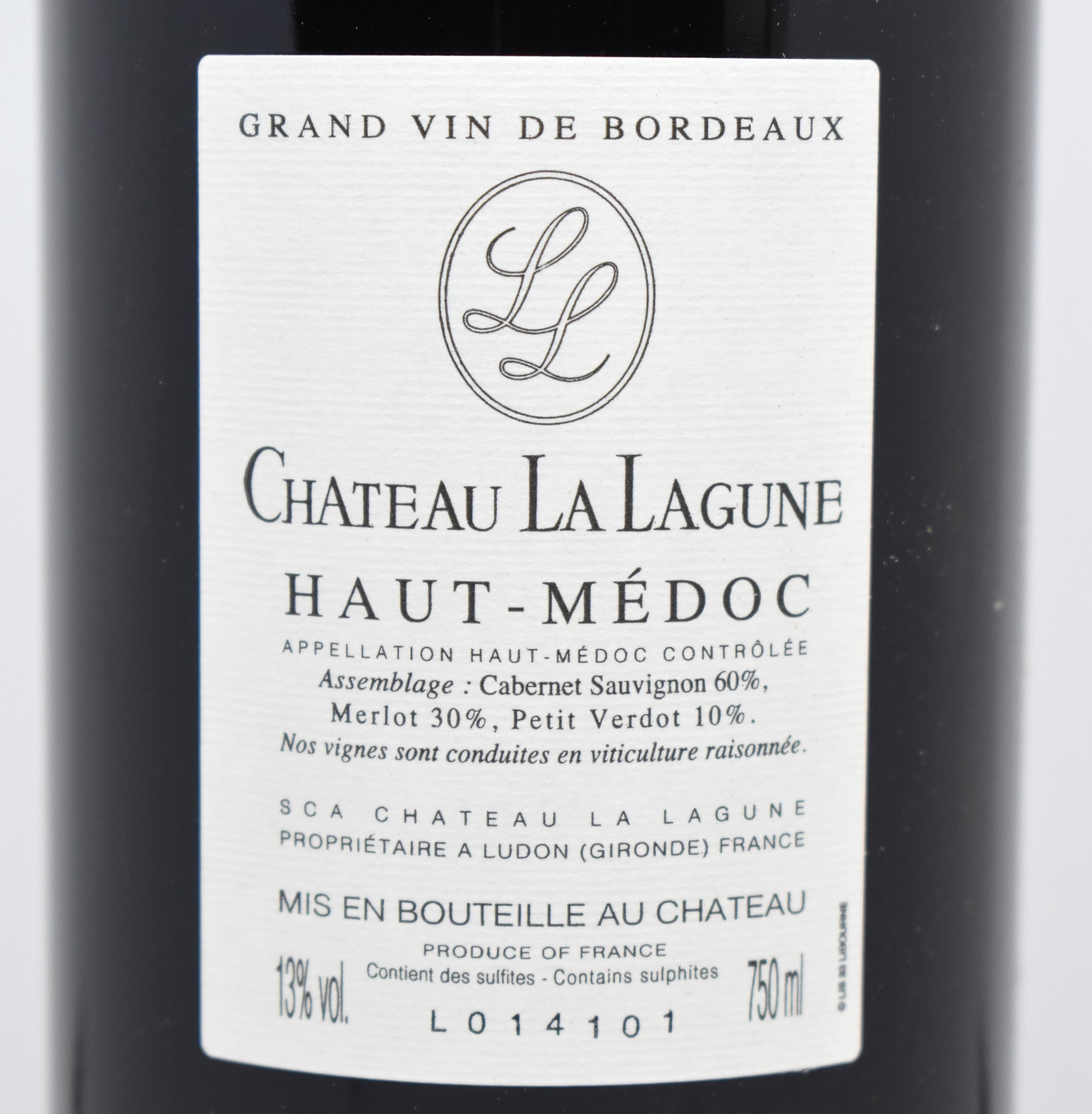 Vin de garde 2008 cabernet sauvignon et merlot