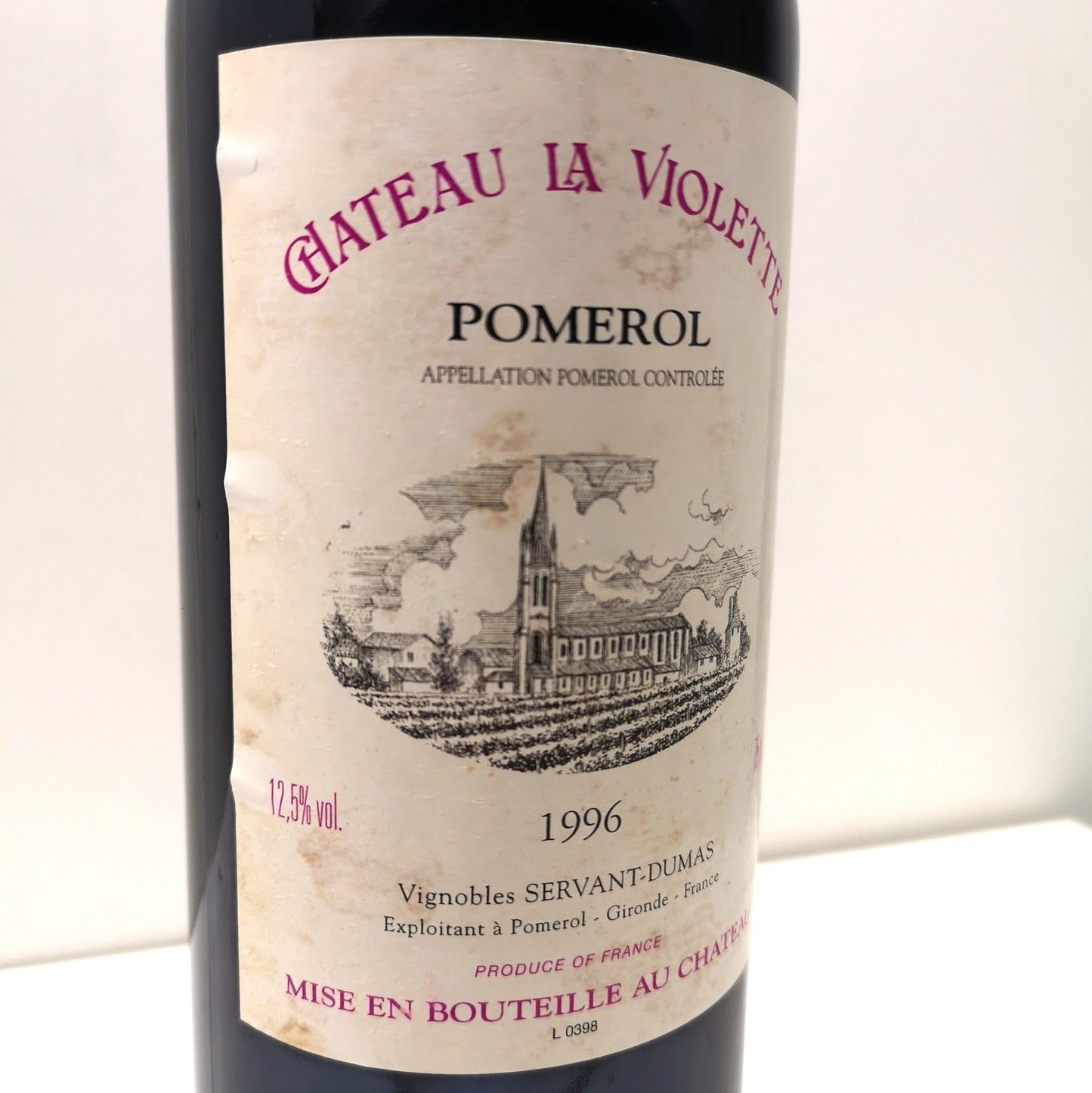 Prix Château La Violette 1996 ?