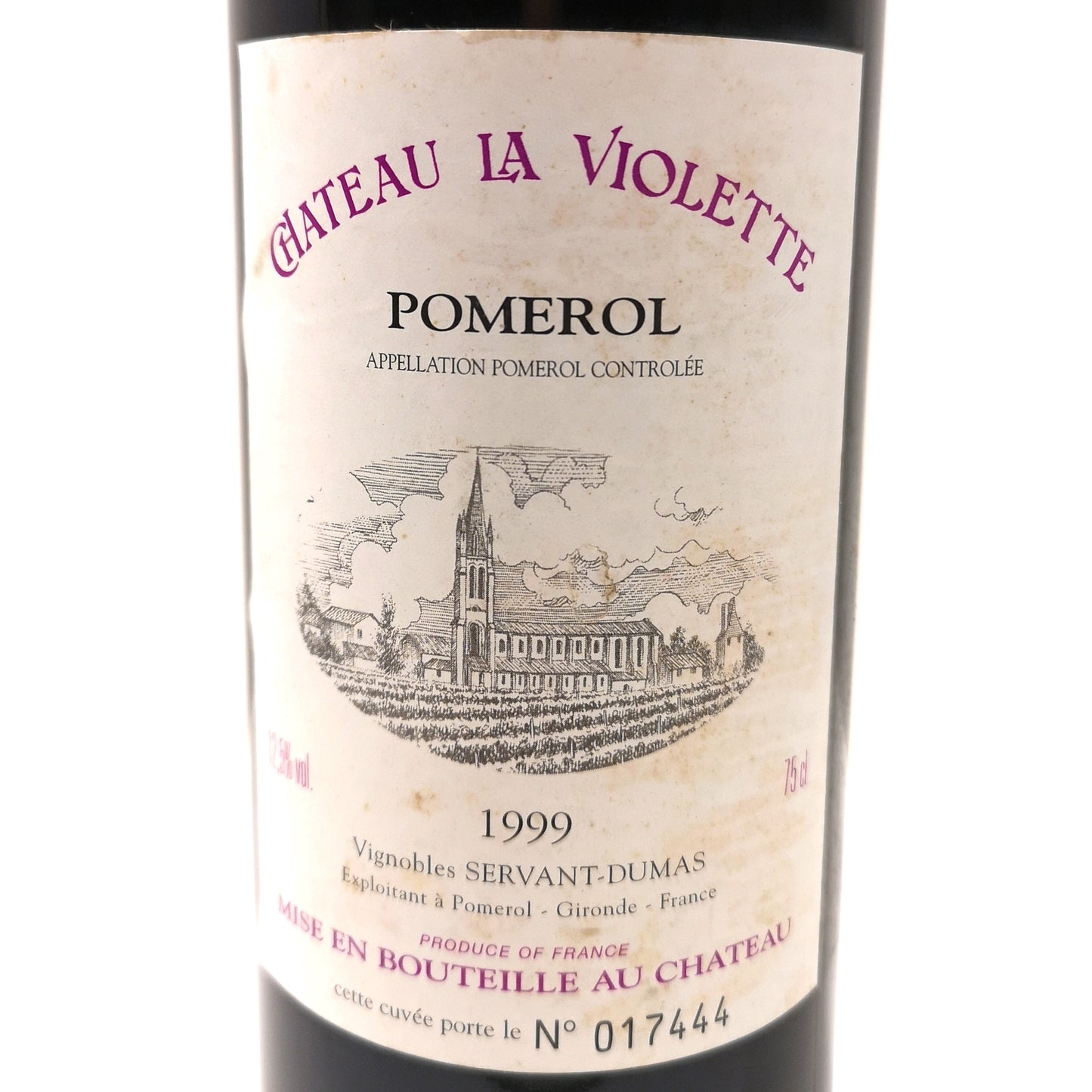 Château La Violette millésime 1999
