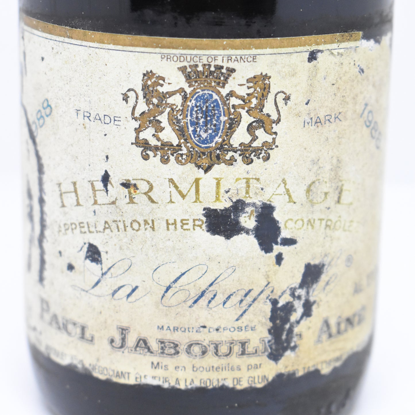 Vin ancien millésime 1988 Hermitage