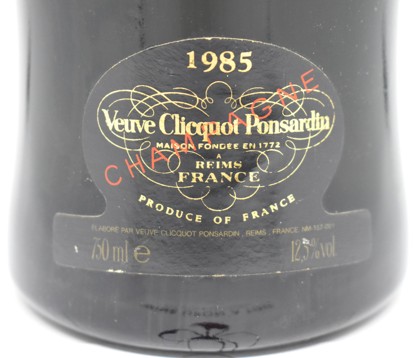 Champagne 1985 pour célébrer une date, Veuve Clicquot La Grande Dame, choix iconique, qualité cave