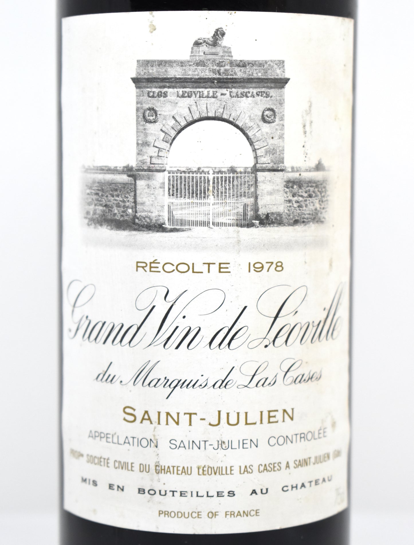 Commander Leoville las Cases 1978 en Ligne