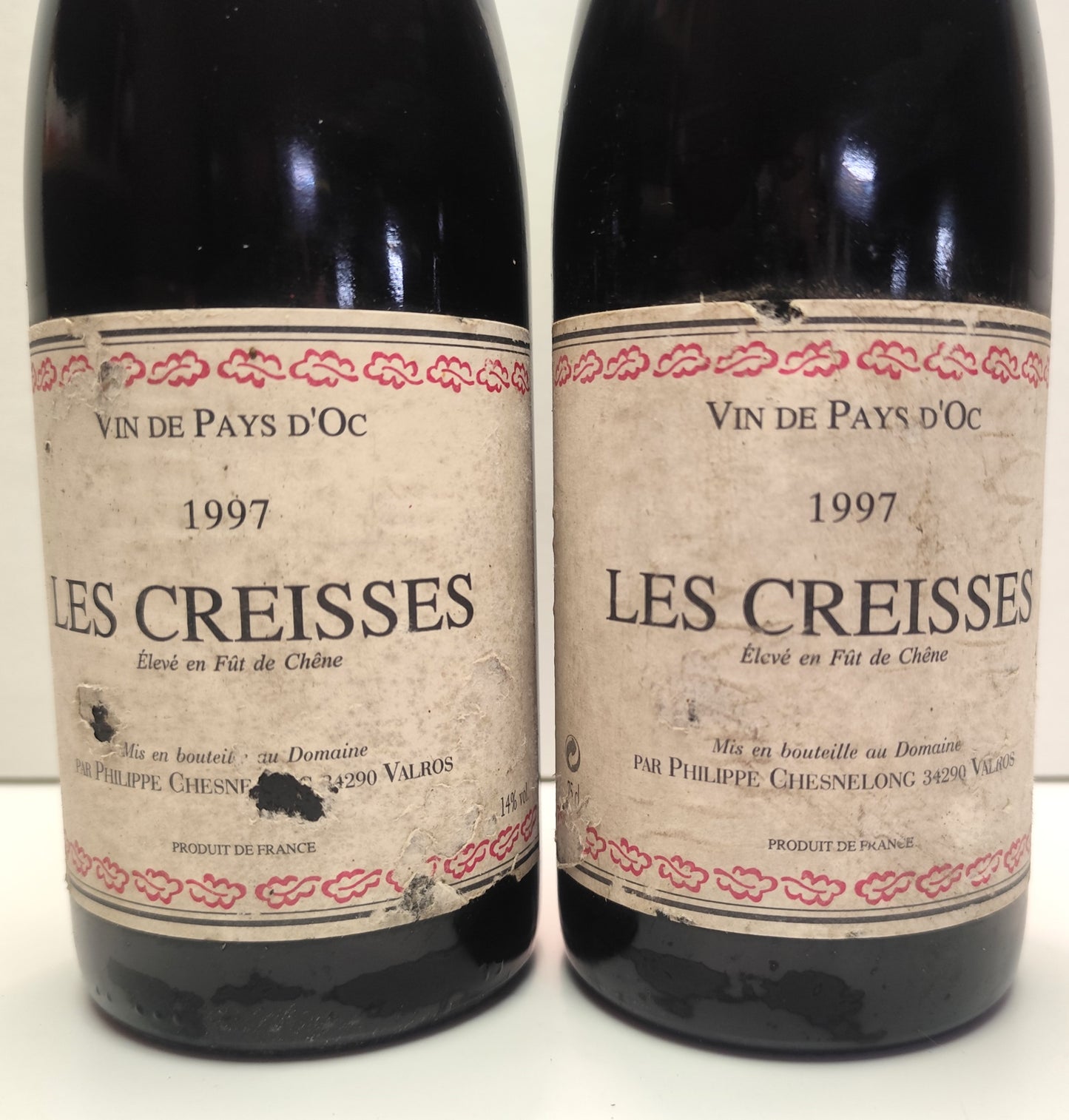Les Creisses 1997 - Philippe Chesnelong - Pays d'Oc