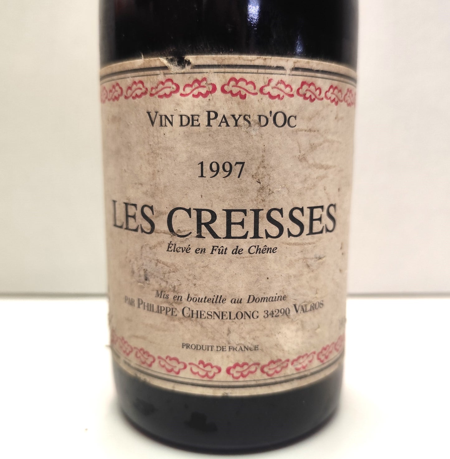 Les Creisses 1997 - Philippe Chesnelong - Pays d'Oc