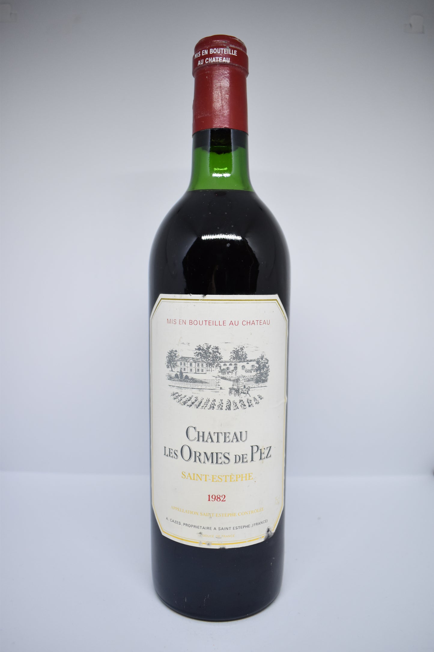 Acheter Bordeaux 1982 pour anniversaire ? - Les Ormes de Pez