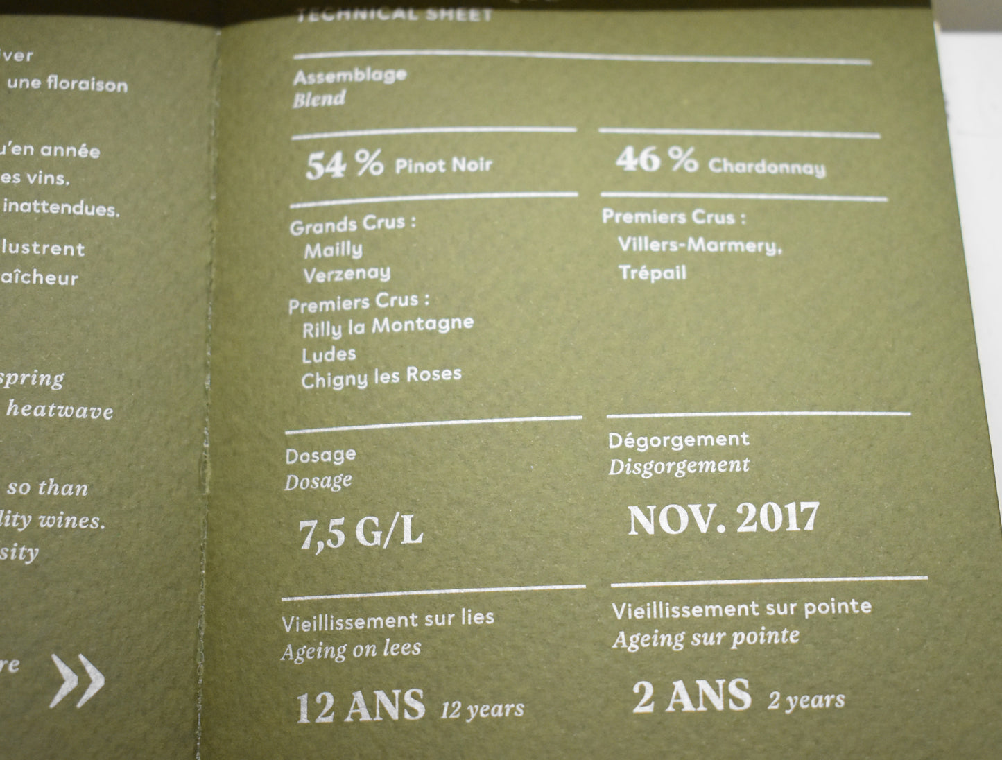 Offrir un beau magnum de Champagne ? - Palmer 2003 Coffret Bois