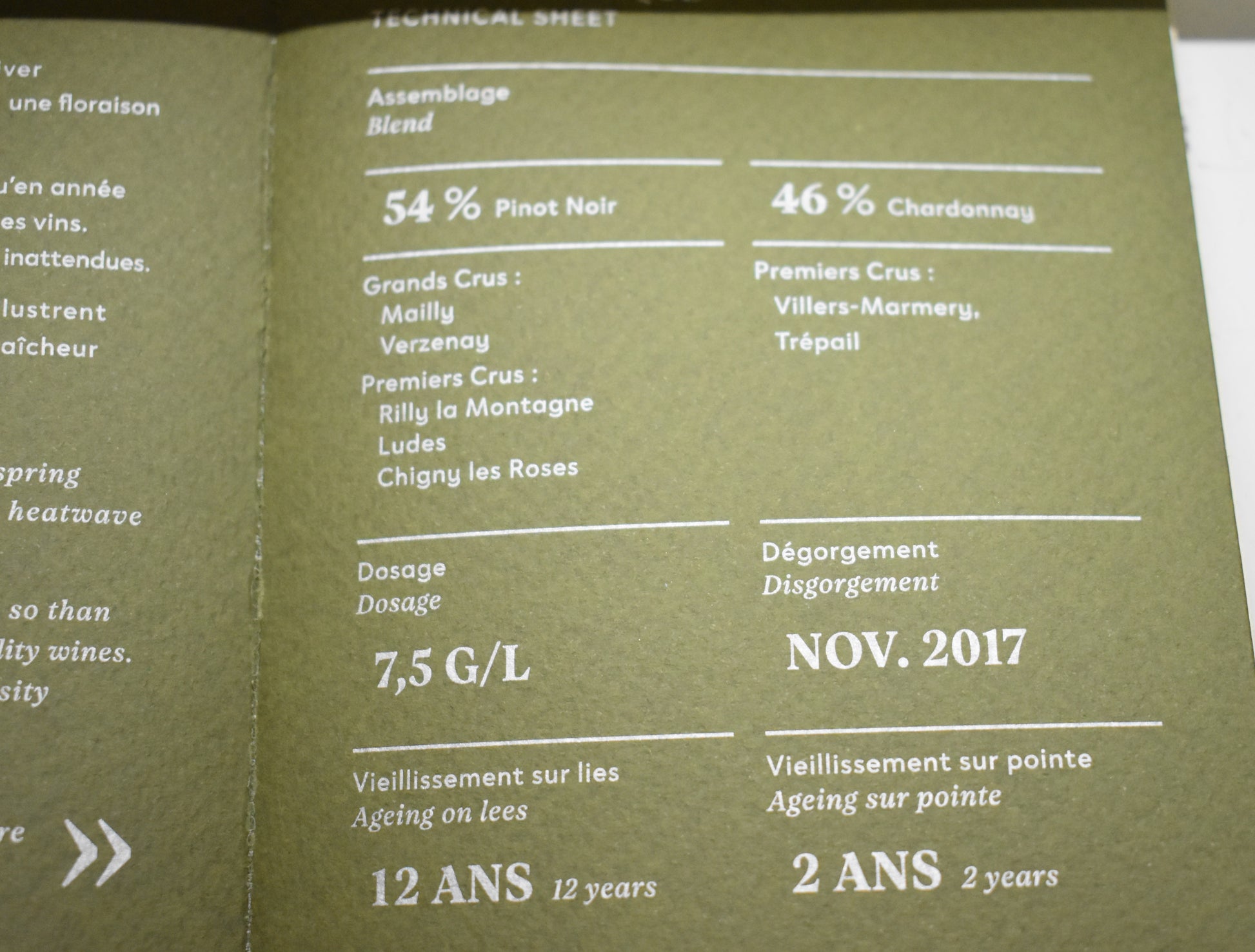 Offrir un beau magnum de Champagne ? - Palmer 2003 Coffret Bois