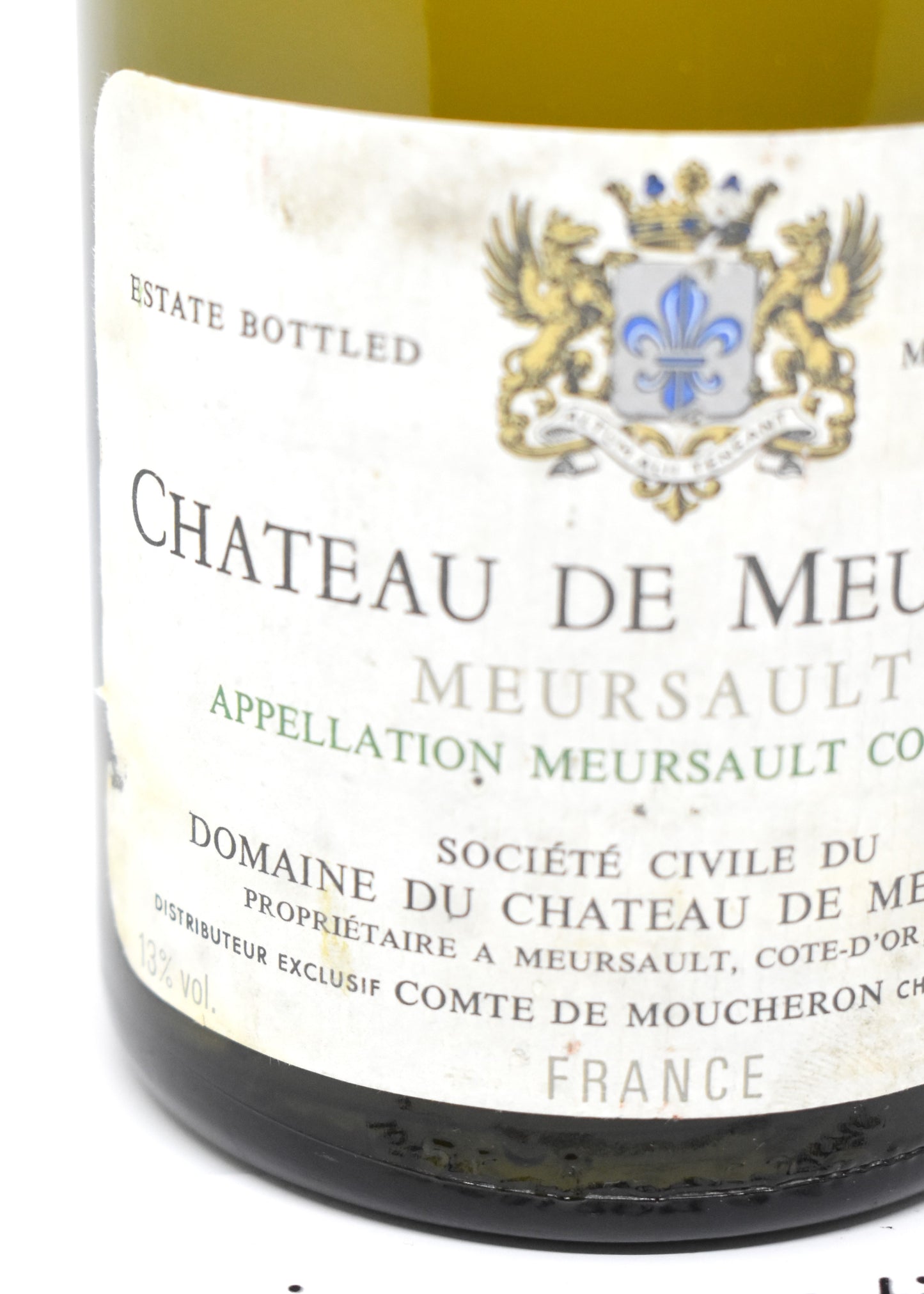 Château de Meursault, 1990, choix élégant pour amateur