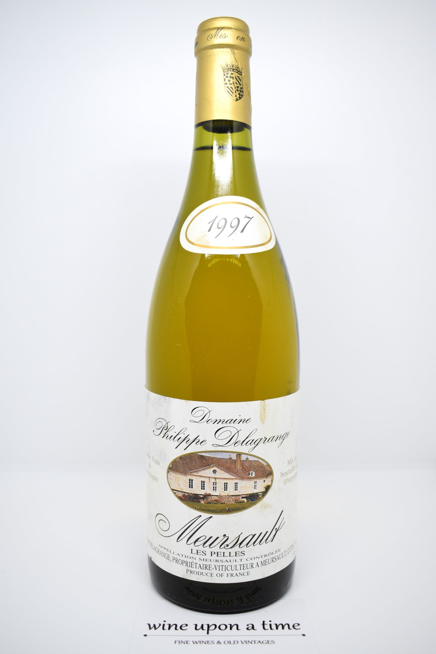 Meursault 1997 Les Pelles, cadeau millésime 1997, Bourgogne blanc