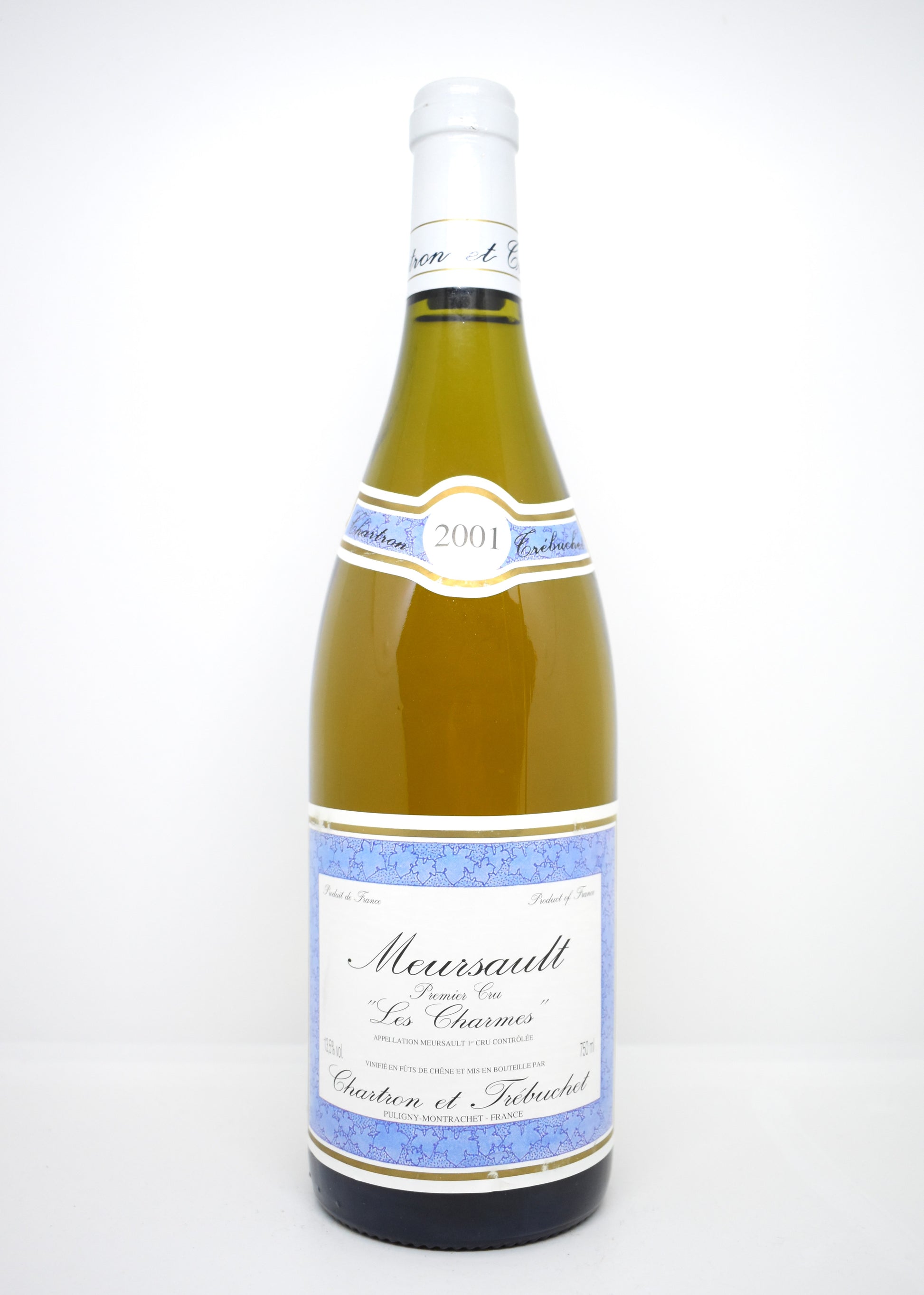 Acheter Meursault 1er Cru Les Charmes 2001 - Chartron et Trébuchet