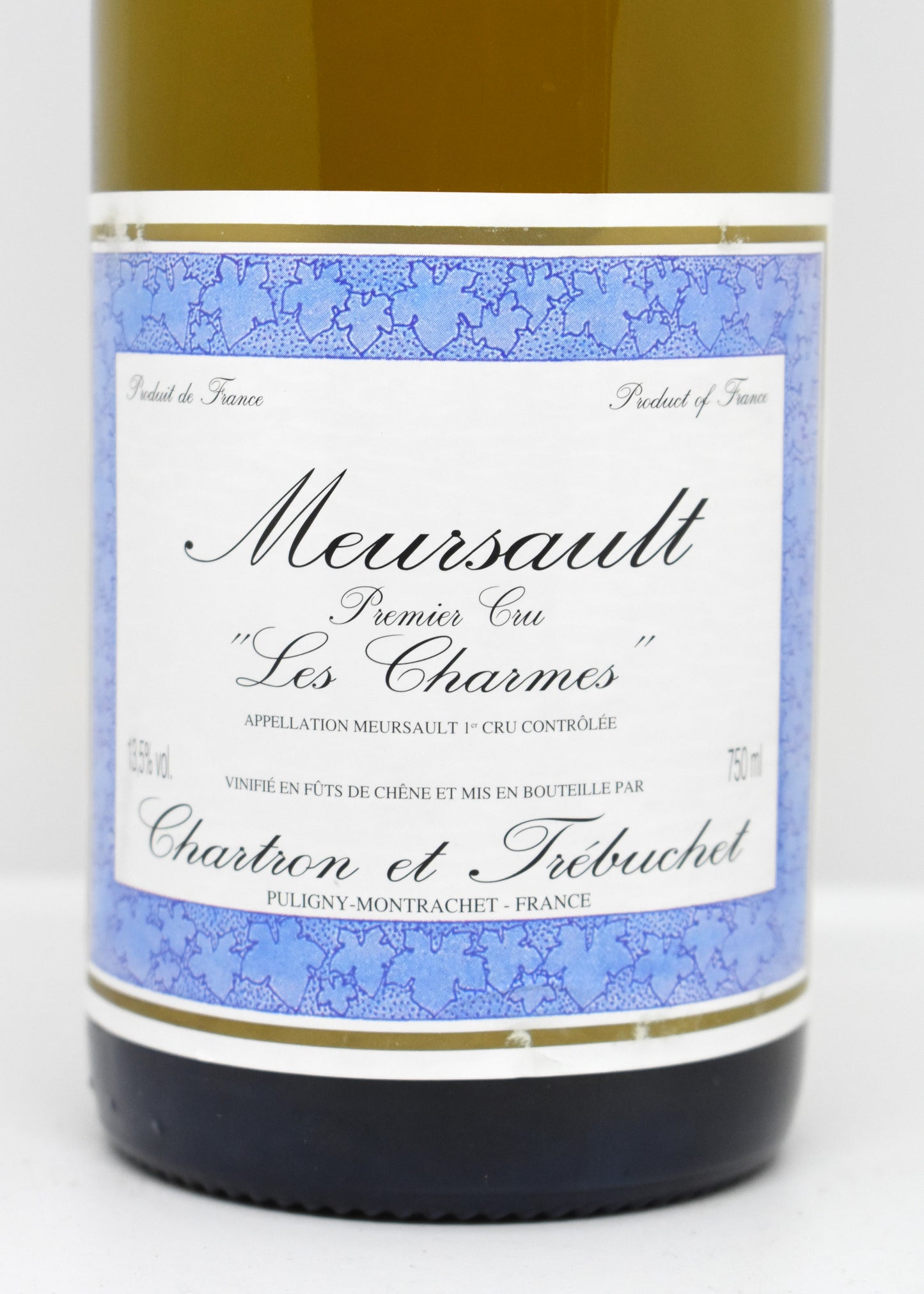 Meursault Les Charmes 2001 prix