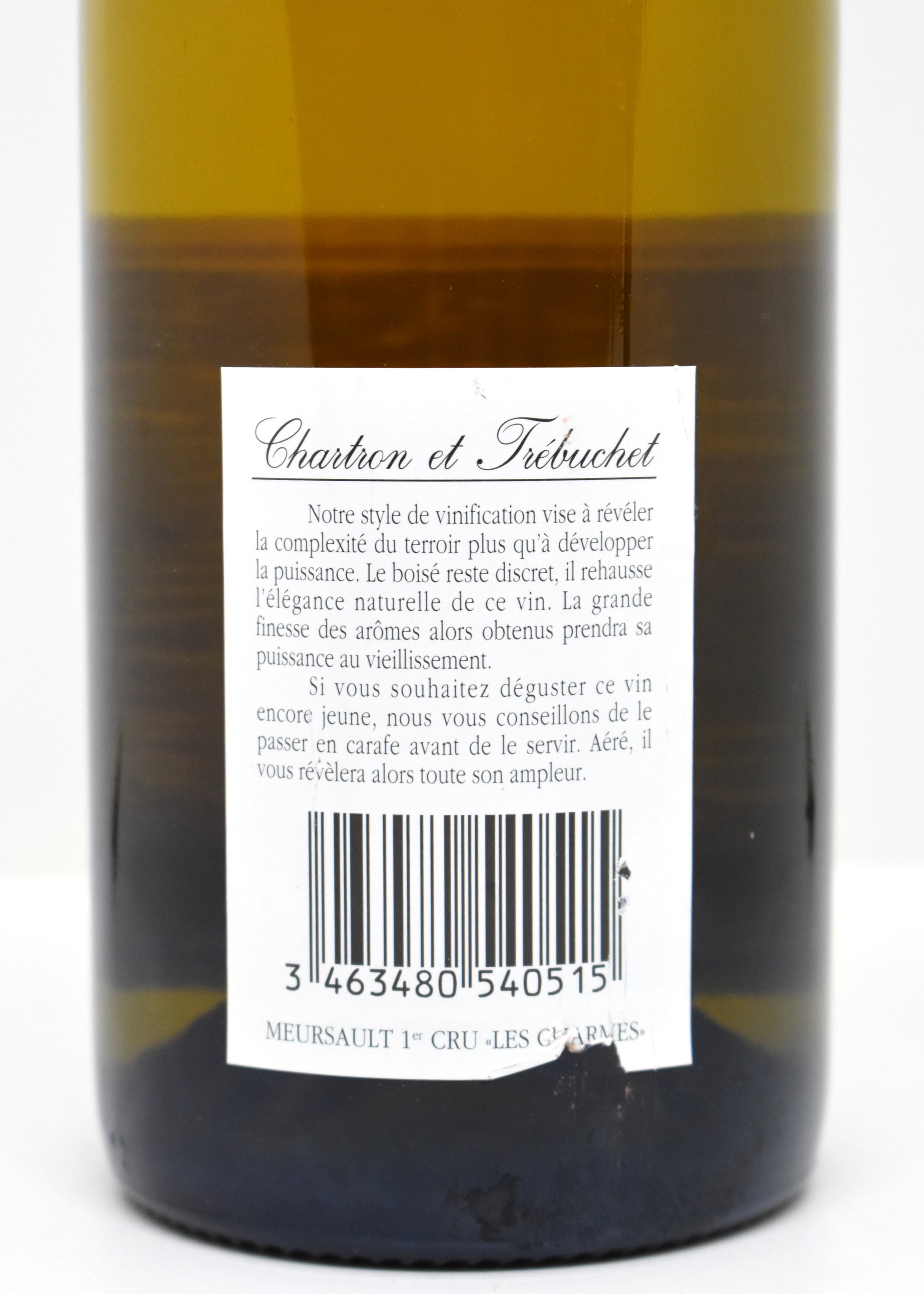 Acheter Meursault Chartron Trébuchet 2001