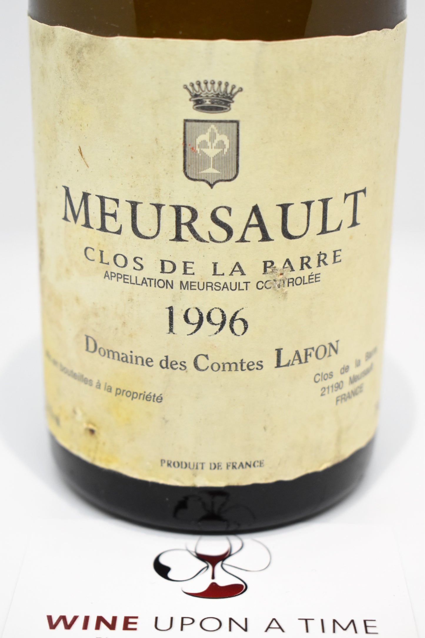 Meilleur Meursault de 1996 ? Comtes Lafon !