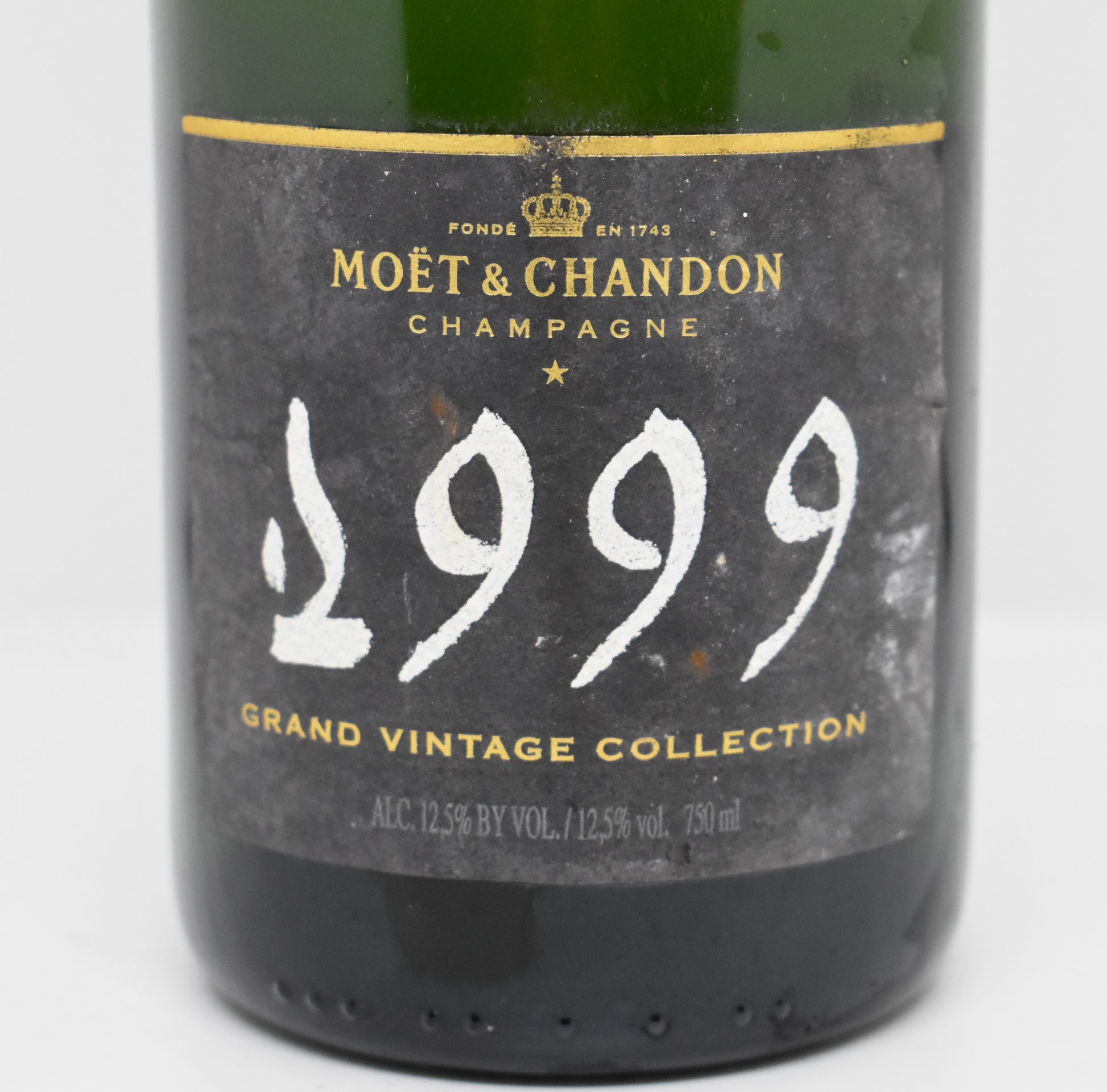 Champagne millésimé rare : Moët & Chandon 1999