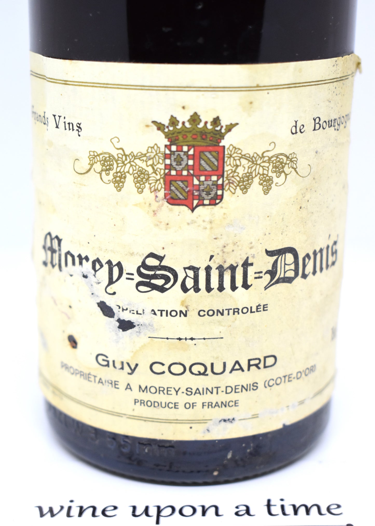 Morey-Saint-Denis 1986, prix raisonnable, alternative aux grands crus, offre compétitive