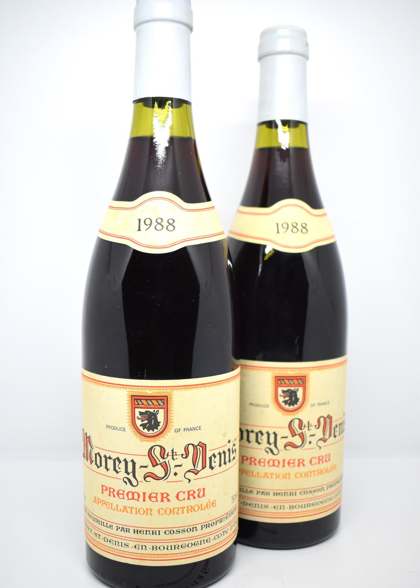 Morey-Saint-Denis 1988 1er Cru, dégustation de vieux Bourgognes, style Côte de Nuits