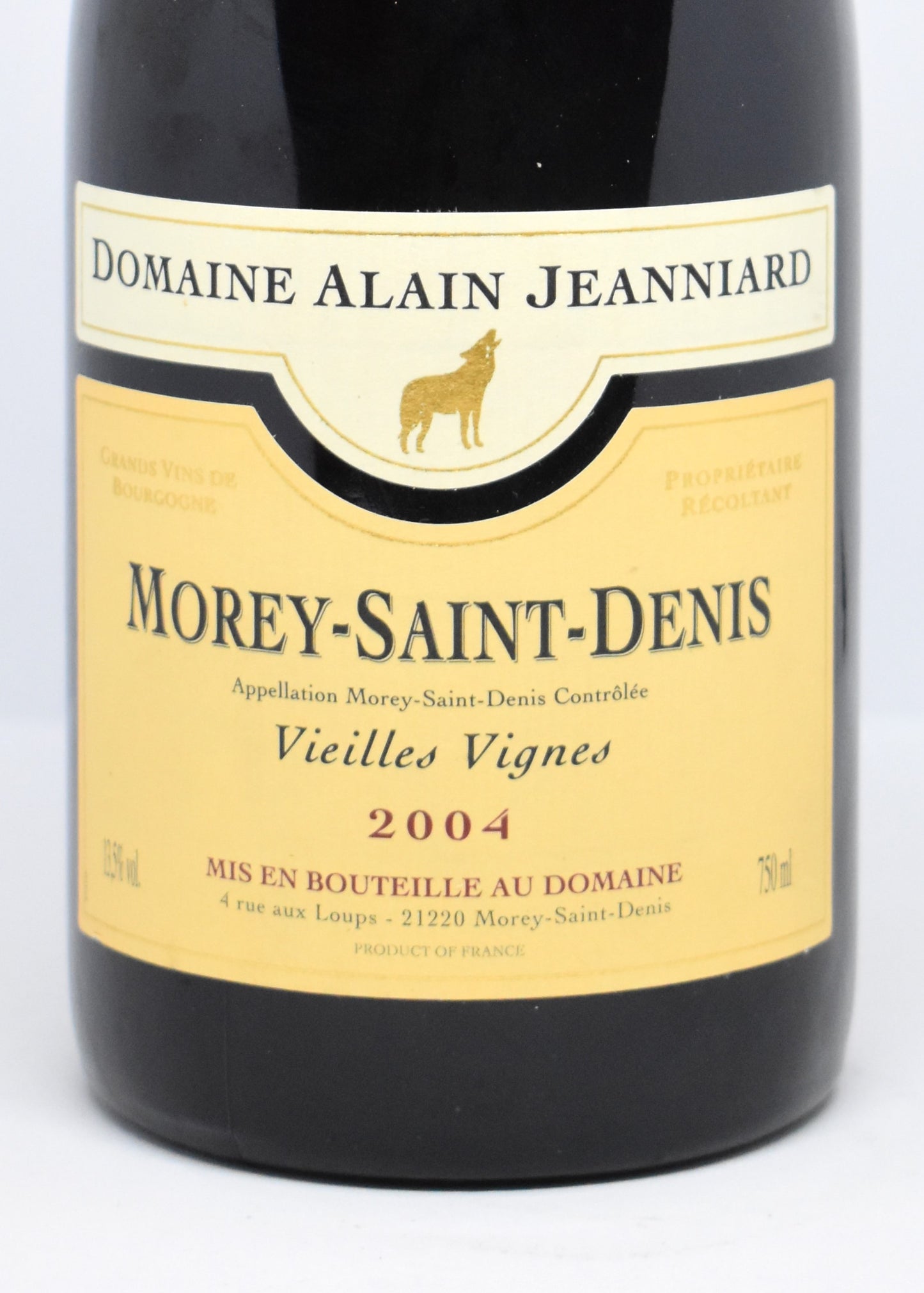 Morey-Saint-Denis "Vieilles Vignes" 2004 - Alain Jeanniard